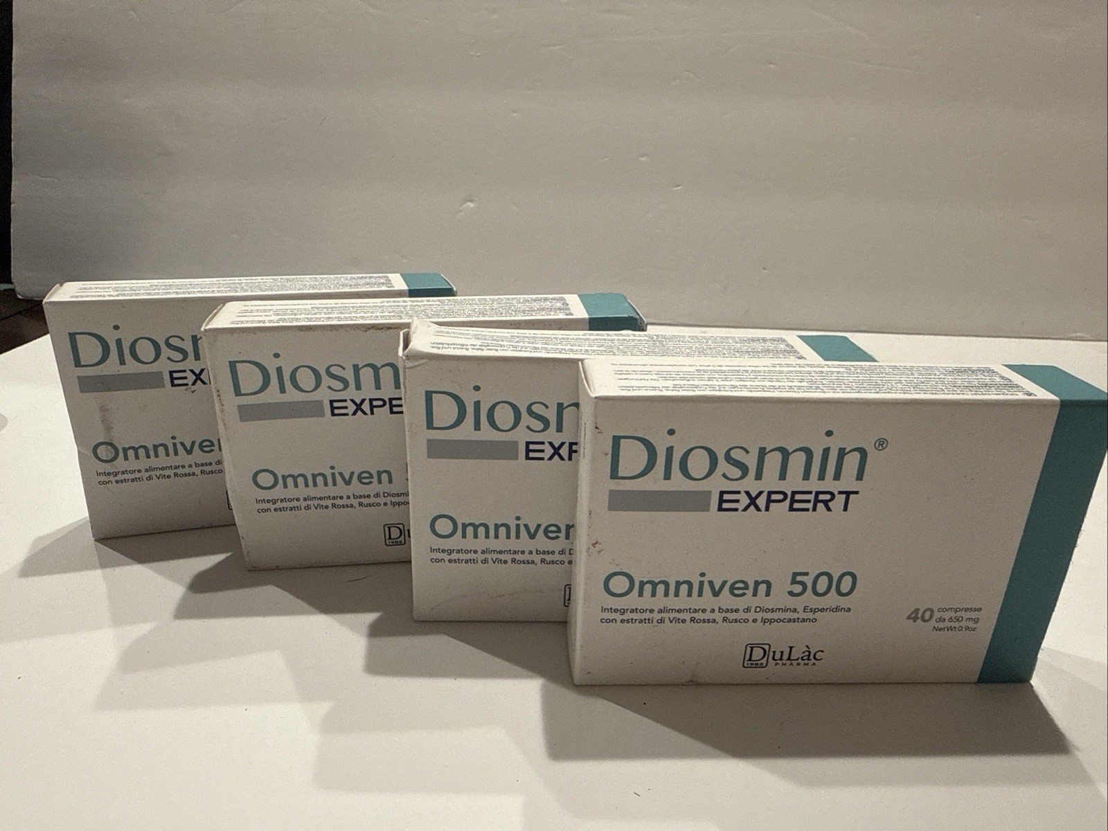 4 x Dulac Pharma Diosmin Hesperidin Antioxidant Circulatory Health Tablets