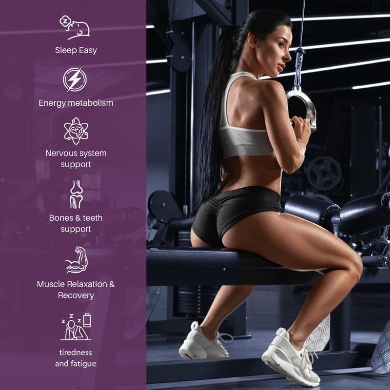 Magnesium 12 in 1 Complex 700mg – Glycinate Citrate Malate Taurate Support Daily