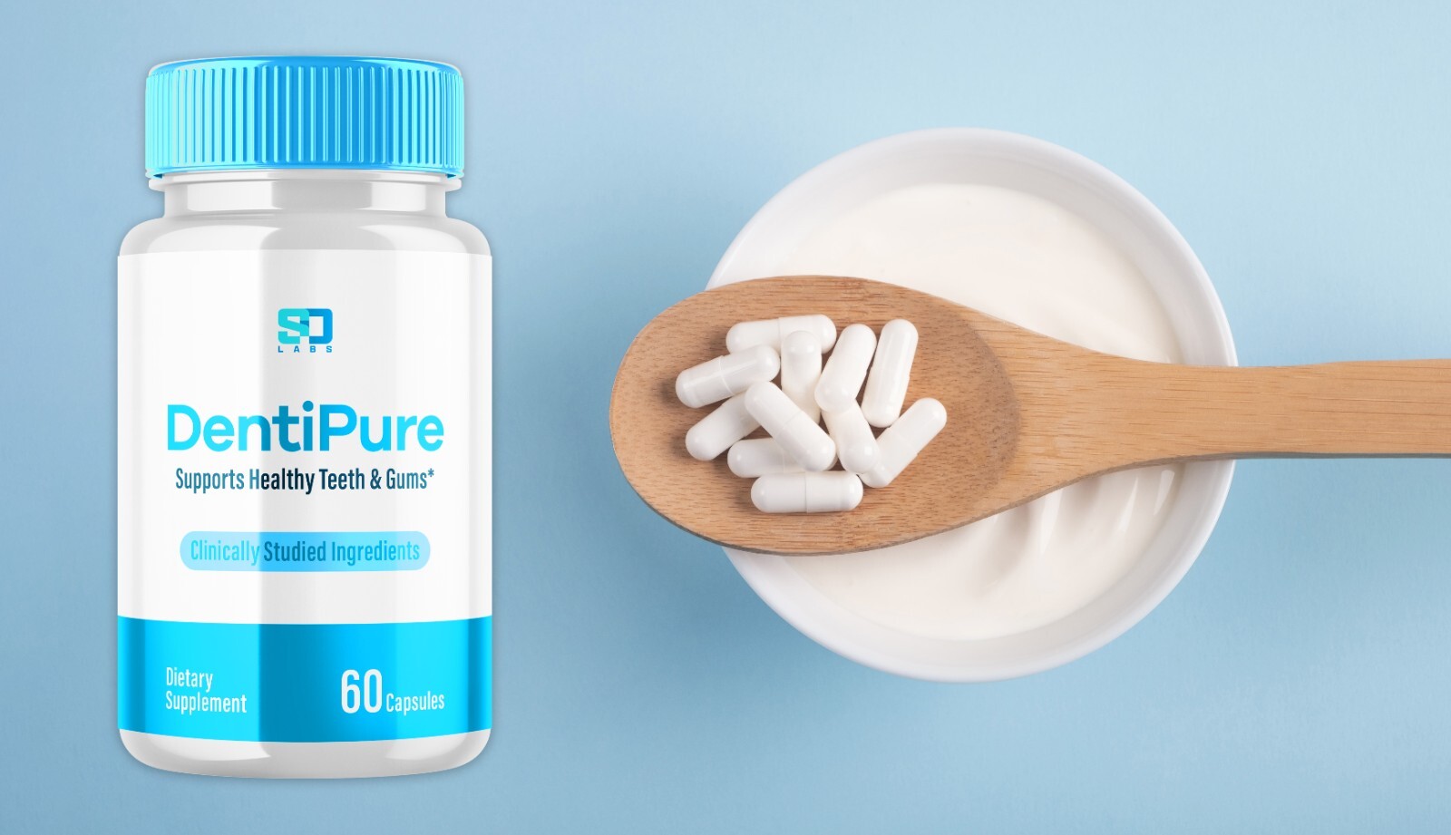 Dentipure Advanced Probiotics for Healthy Gums and Teeth 60 Capsules