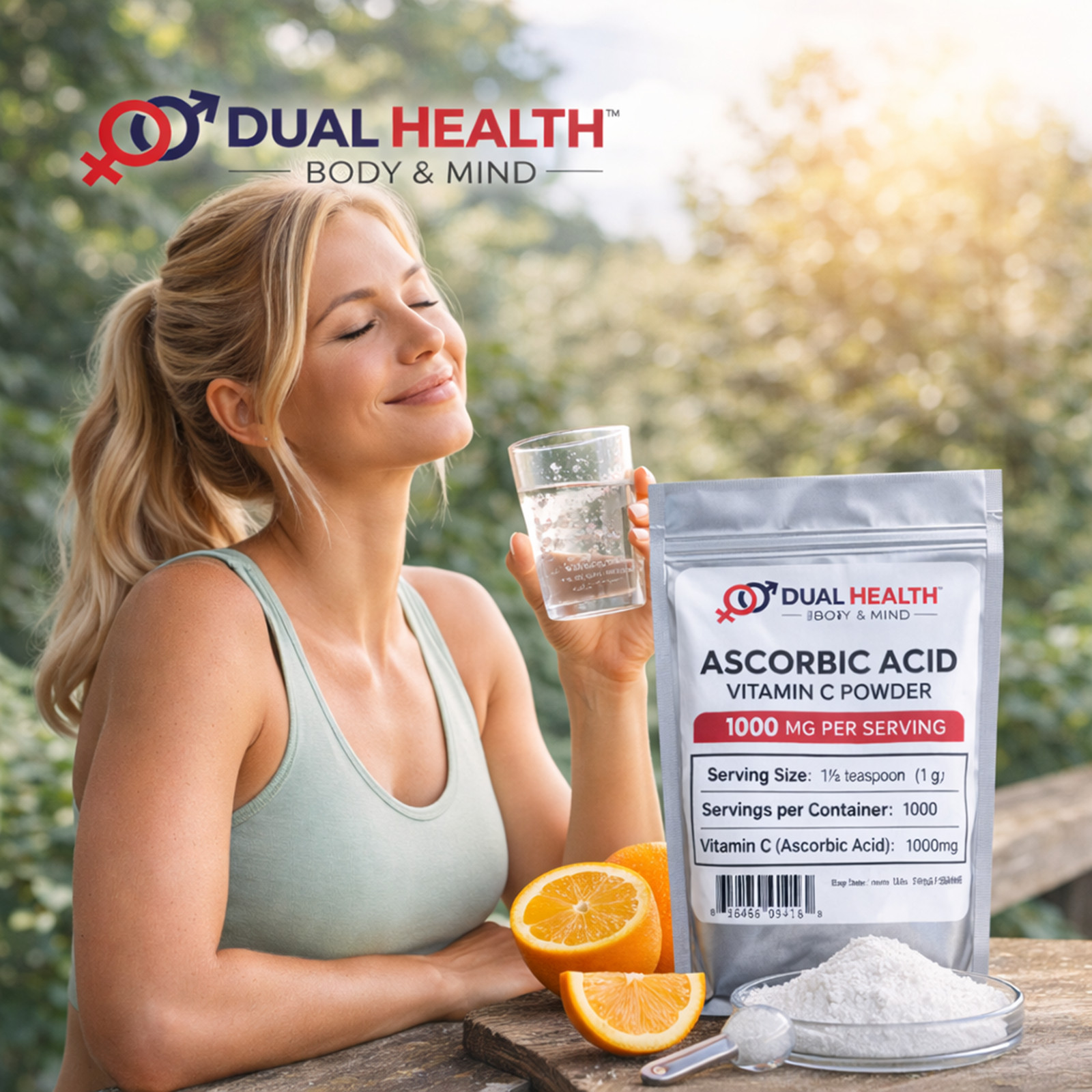 ASCORBIC ACID- Pure Vitamin C Powder Non-GMO Non Irradiated