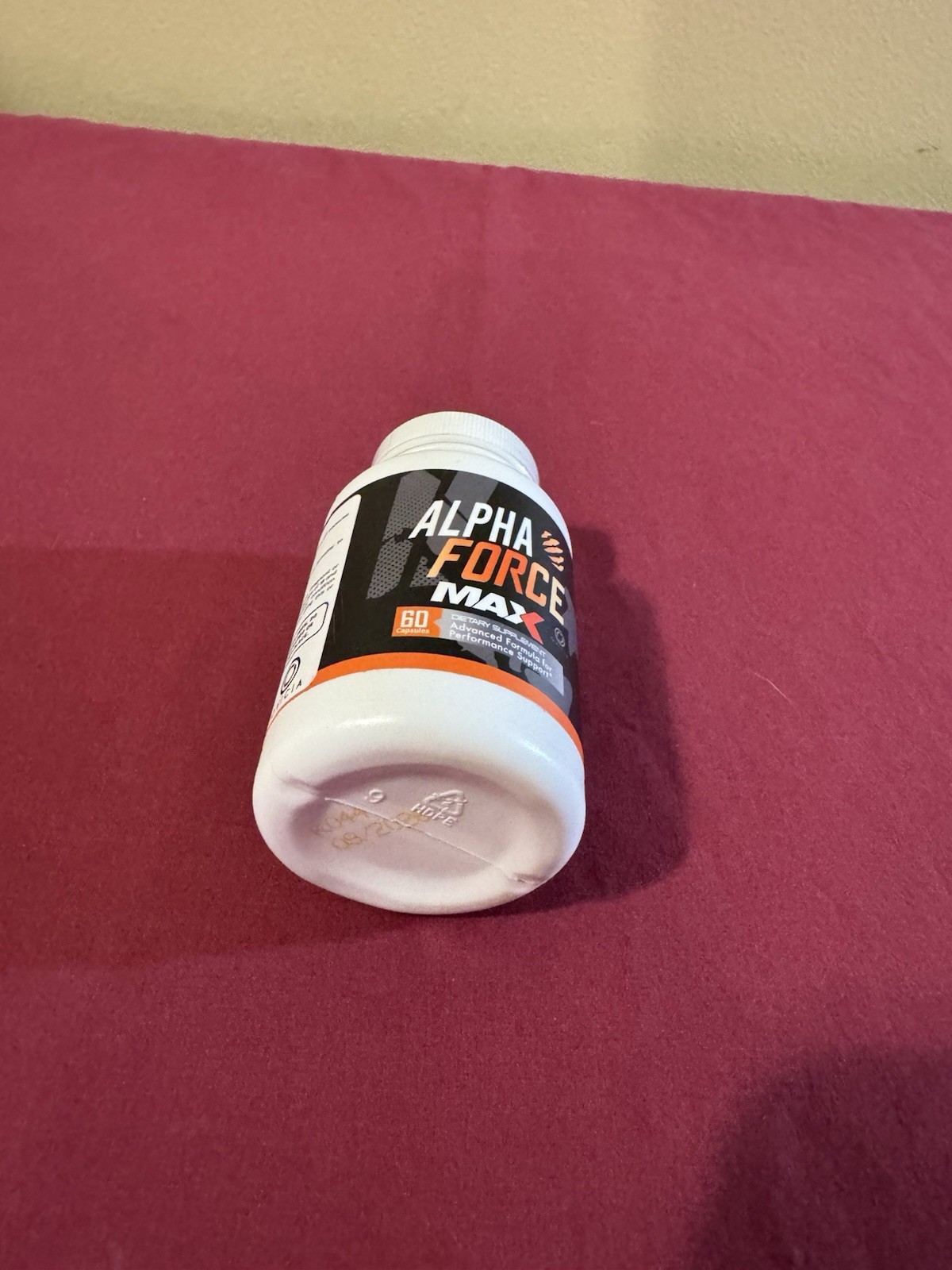 2X Alpha Force Max Advanced Formula 60 Capsules Expires 09/2026