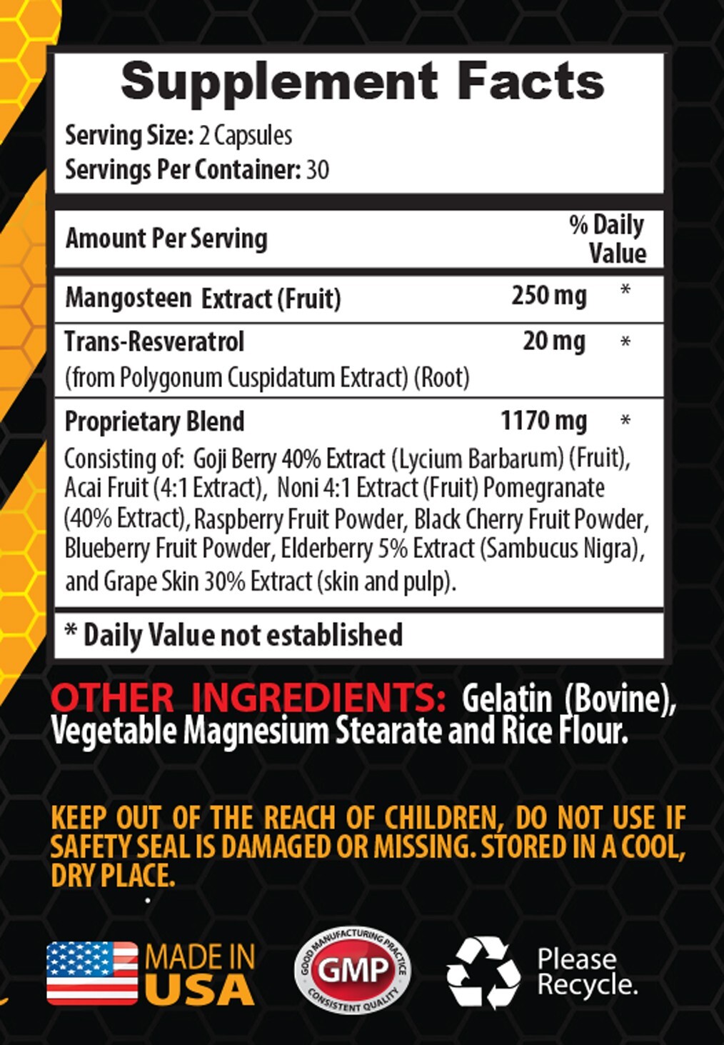 Immune Fortitude – MANGOSTEEN COMPLEX – Immunity Boost – 3B 180 Caps