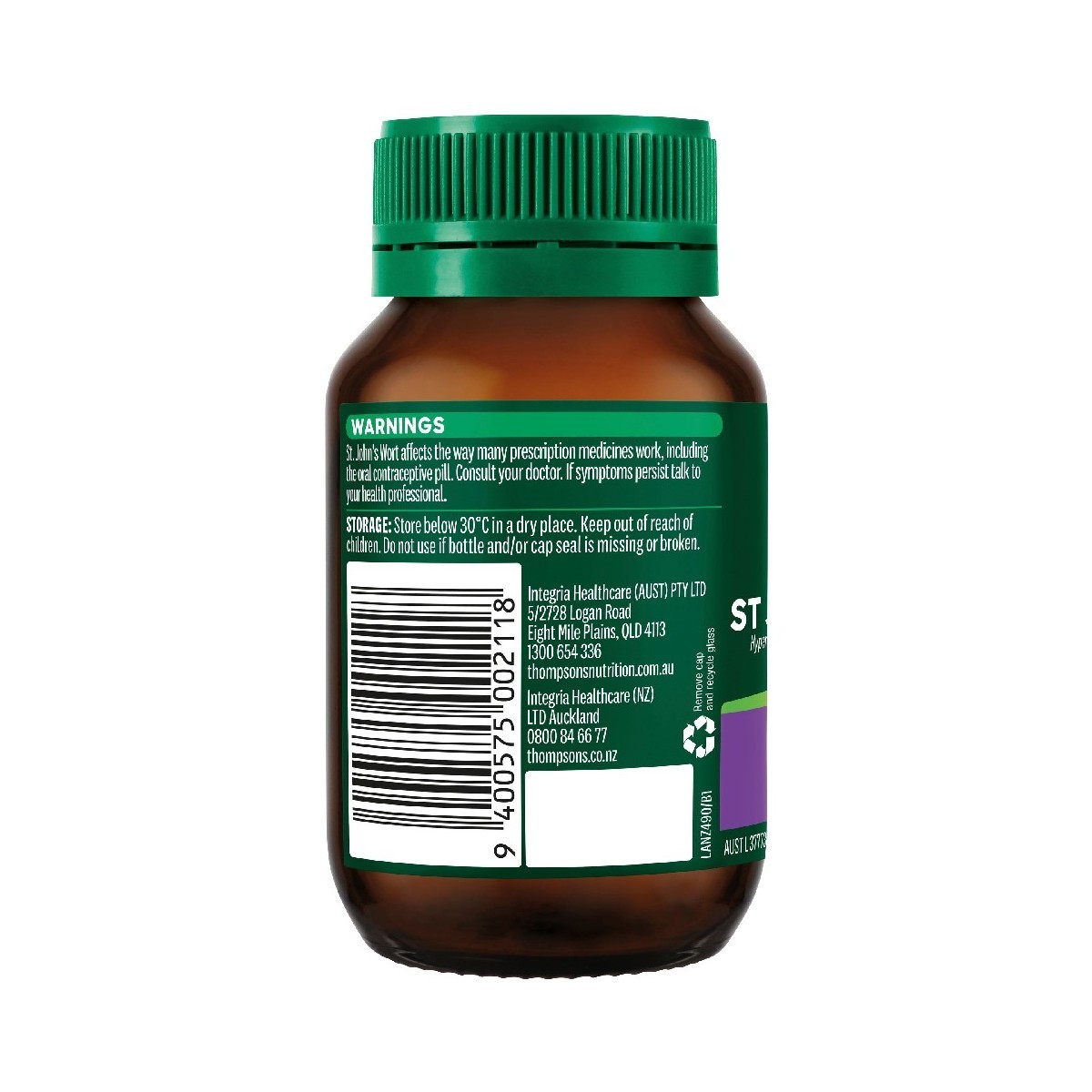 THOMPSON’S St John’s Wort 4000 One-A-Day 60 Capsules