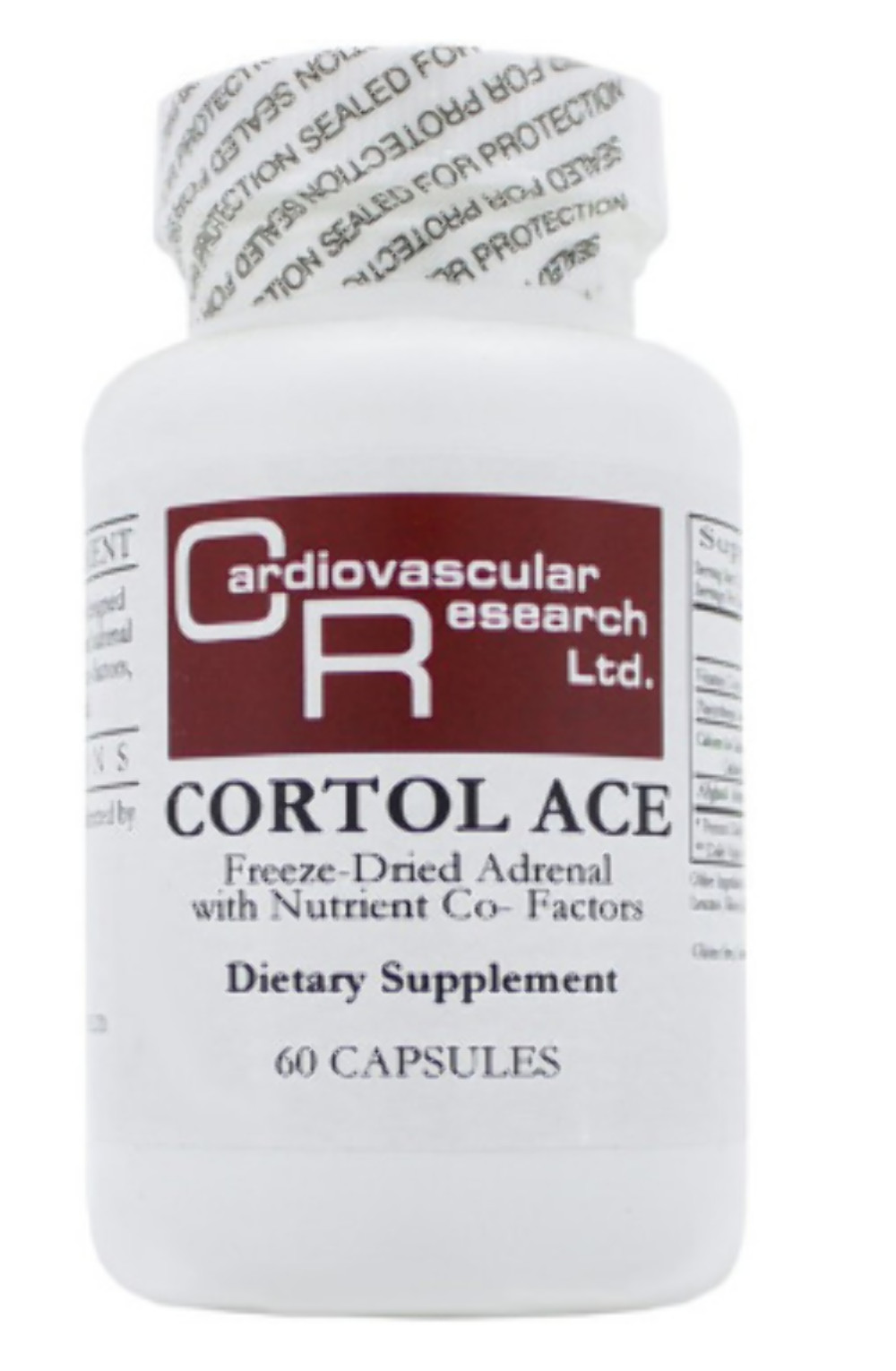 Cardiovascular Research Cortol Ace Adrenal Cortex For Energy 60 Caps