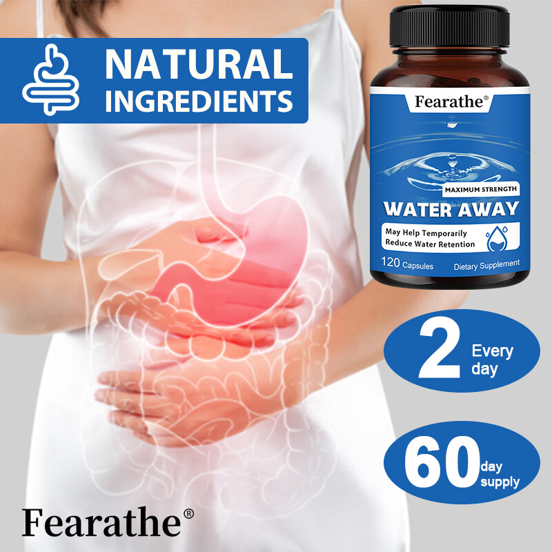 Water Away Supplement for Fast Bloating & Swelling Relief Natural Diuretic Caps