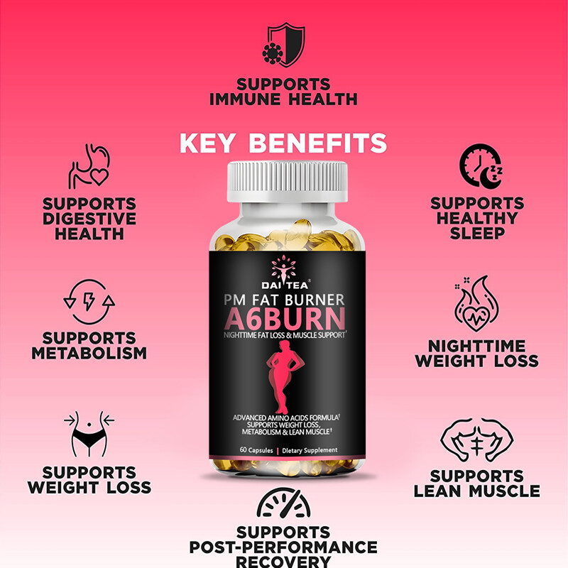PM Fat Burner A6BURN Boosts Metabolism and Supports Weight Loss