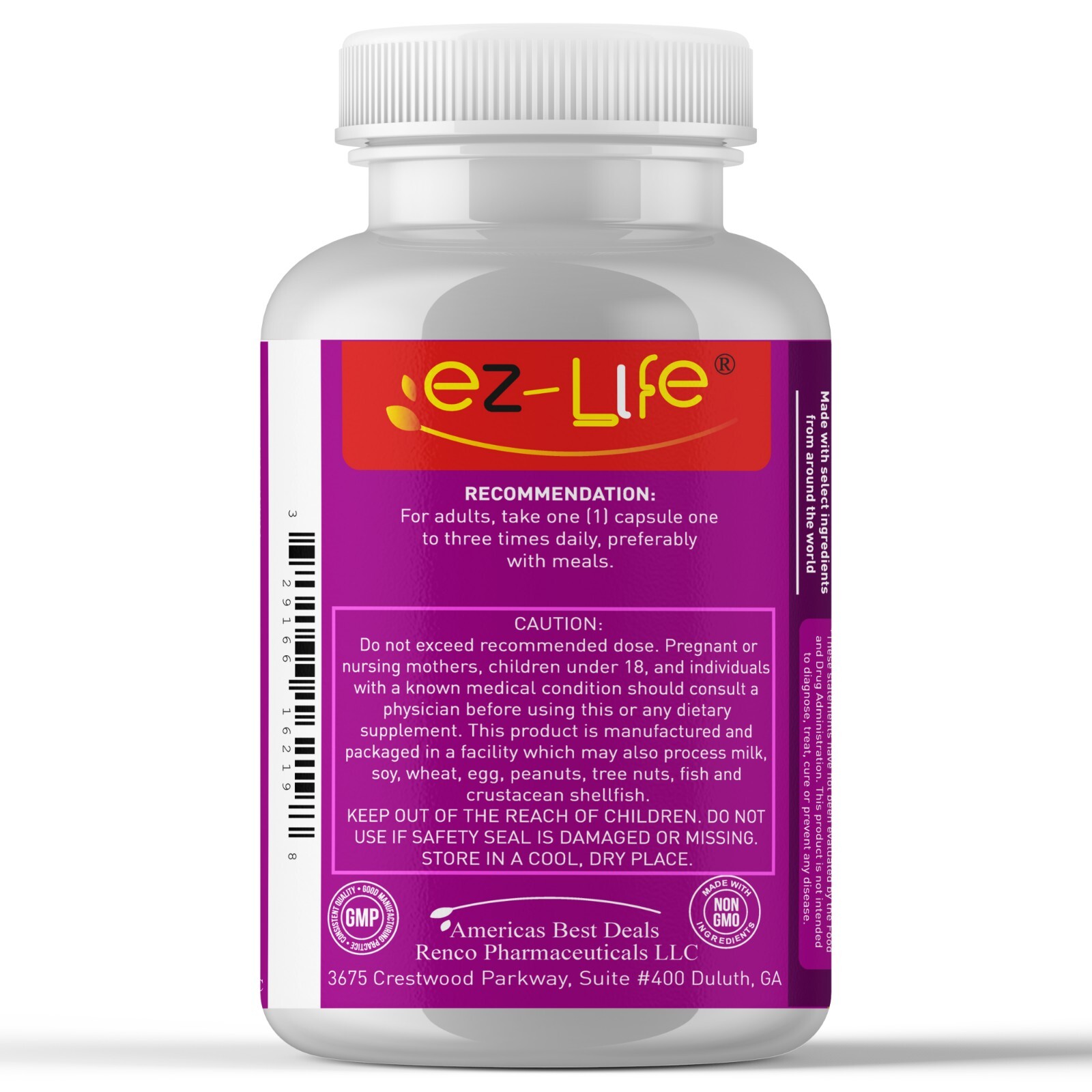 Vaginal Probiotics for Women pH Balance for Digestive Health, Immune 60 Caps