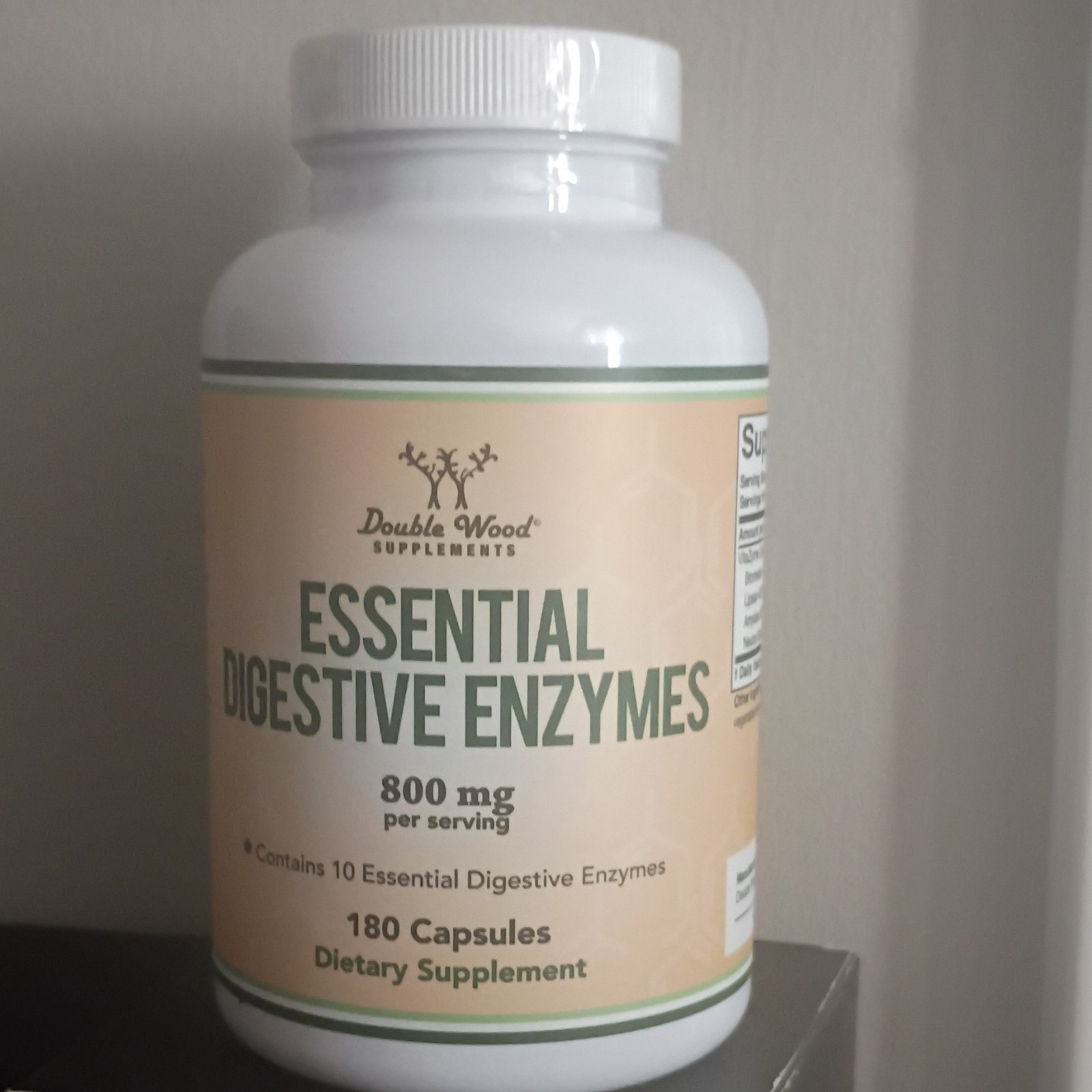 Double Wood Supplements Essential Digestive Enzymes 800mg Digestive Support 180…