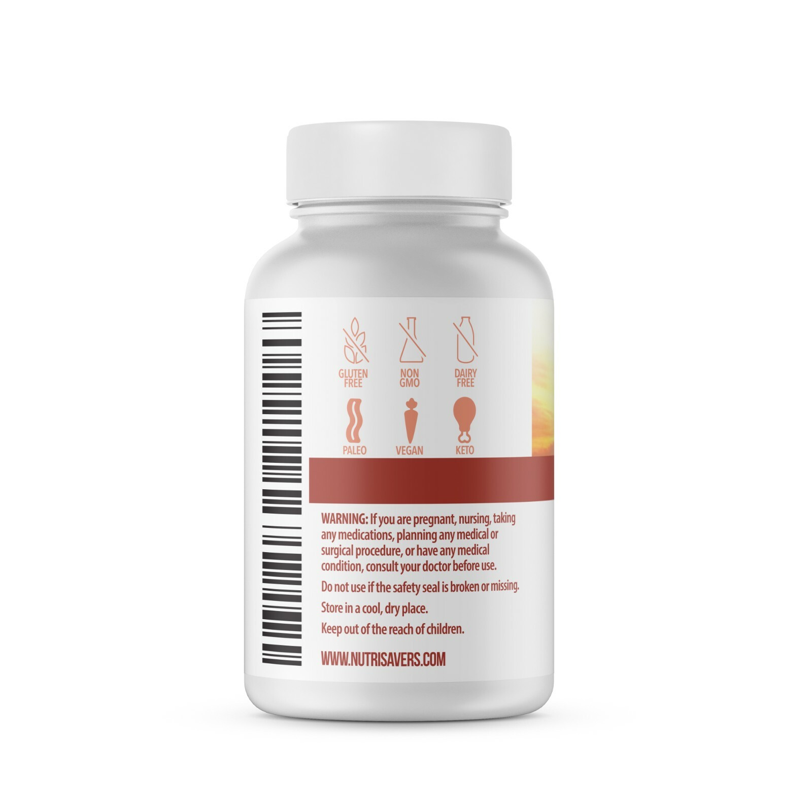 Nutrisavers Biotin Supplement – Skin, Hair and Nail Growth 10000 MCG, 120 Tablet