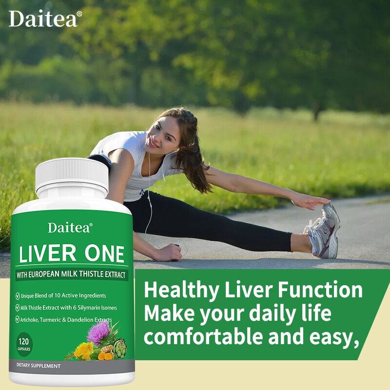 Liver Cleanse Repair Boost Energy Levels Enhance Immunity Gut Health 120 Ct US