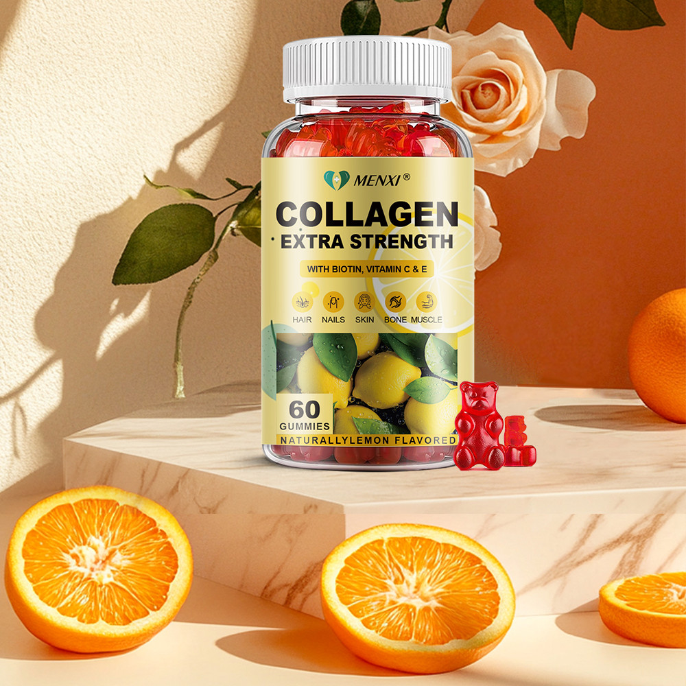Biotin and Collagen Gummy Vitamins for Hair, Skin, and Nails – Extra Strength