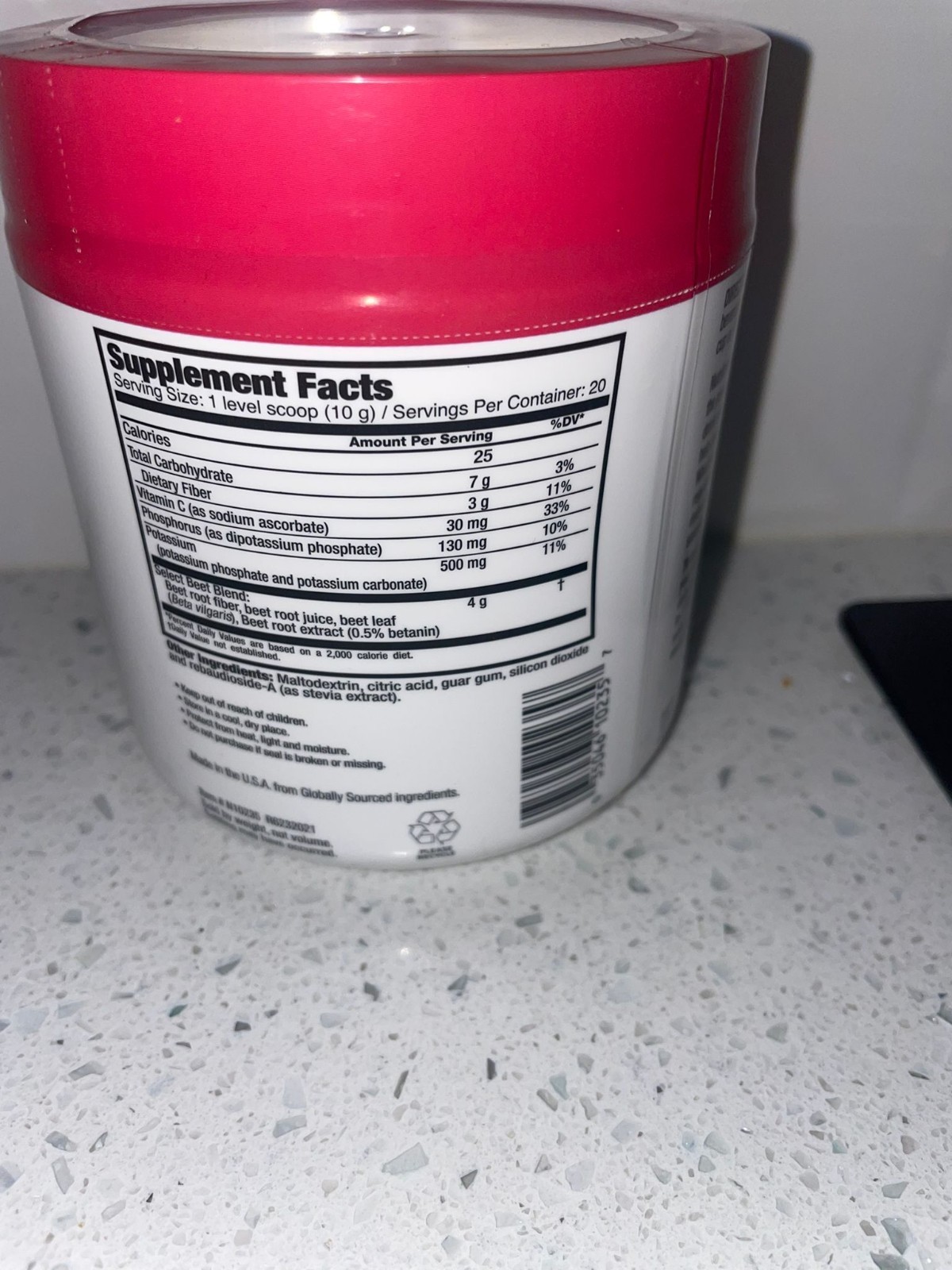 NutritionWorks Beets The Circulation Superfood Dietary Supplement Pow, Exp 04/27