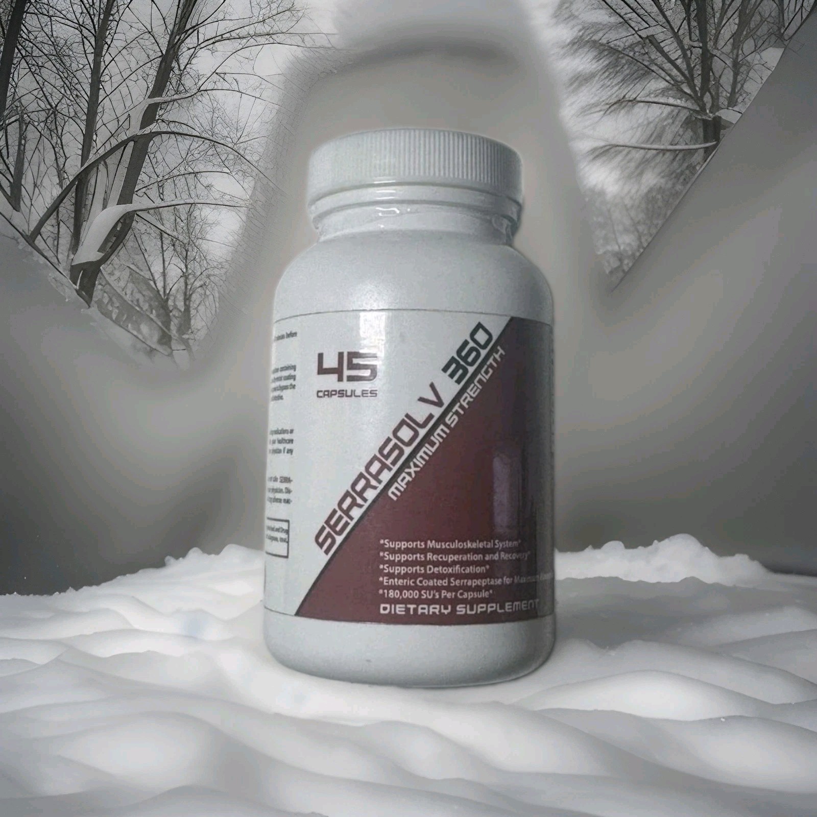 SERRASOLV 360 New 45 Capsules