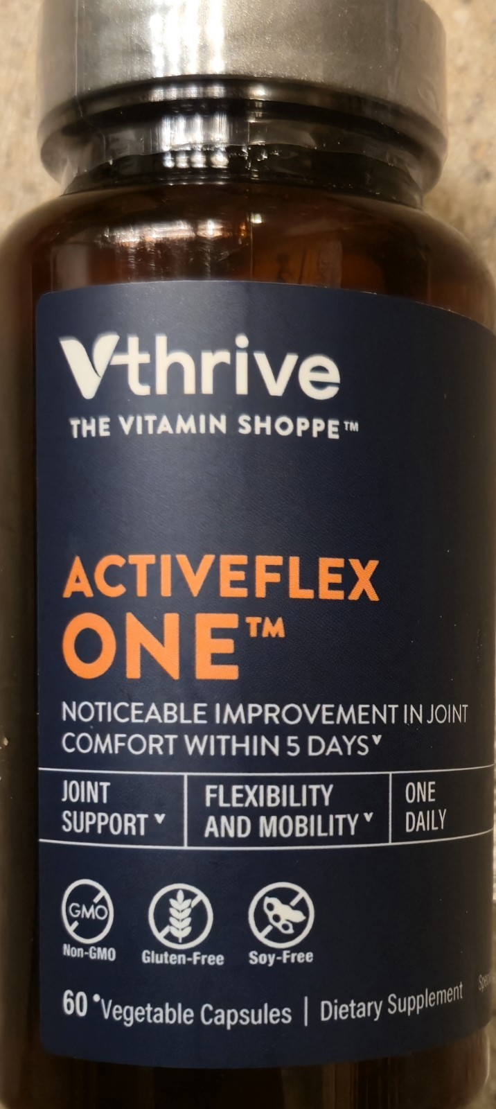 The Vitamin Shoppe ACTIVEFLEX ONE 60 Capsules ( 60 Servings ) BEST BY 6/26