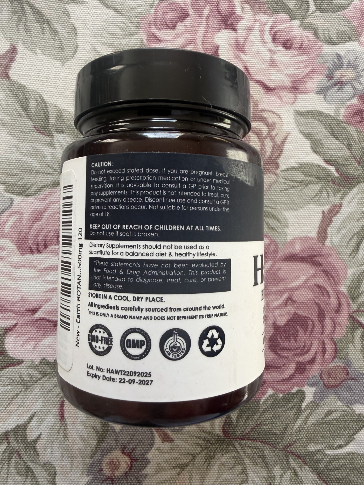 Earth BOTANIC Organic Hawthorn Berry Extract 20:1, 8000 mg Equivalent