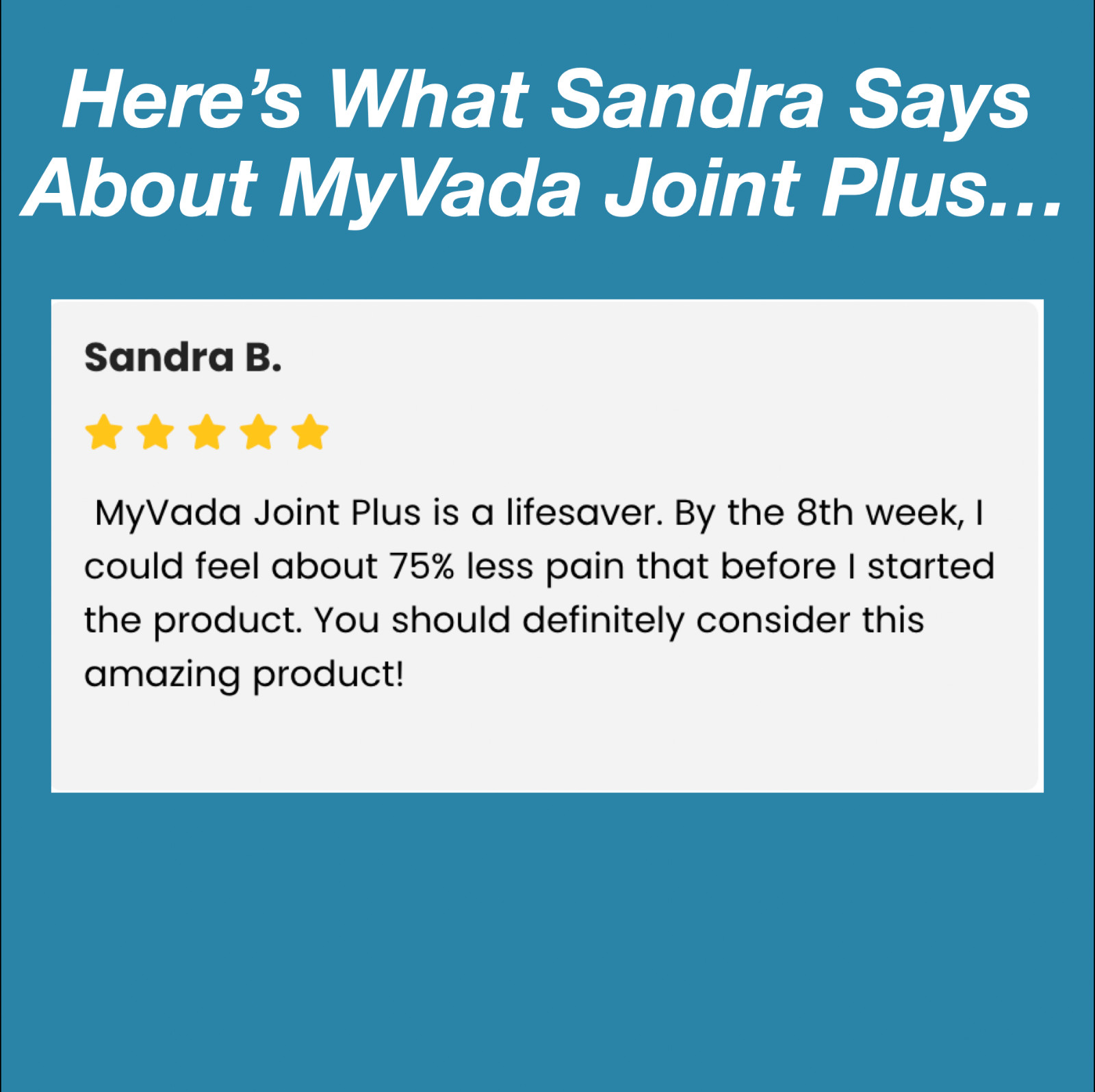 MyVada Joint Plus – Ayurvedic Herbal Organic Herbal Joint Health Supplement