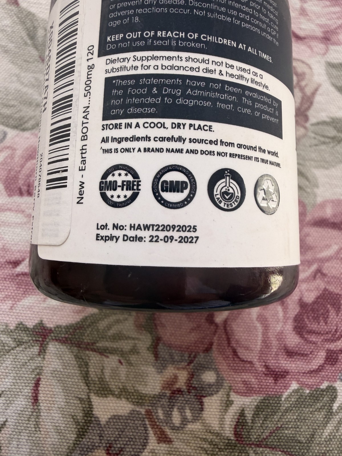 Earth BOTANIC Organic Hawthorn Berry Extract 20:1, 8000 mg Equivalent