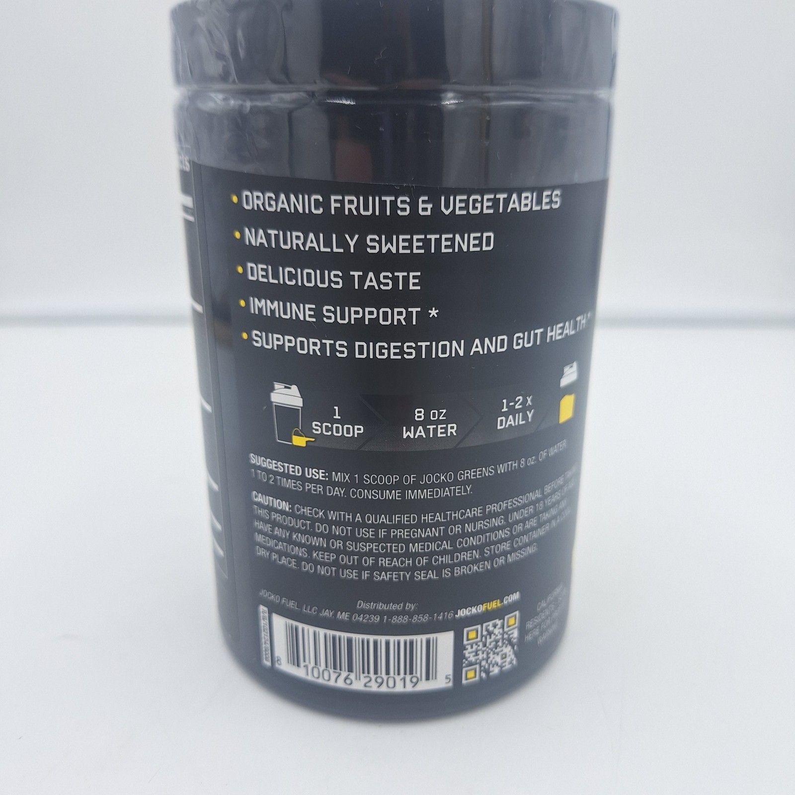 Jocko Greens Organic Super Food Pineapple Coconut Dietyary Supplement Exp 7/2027