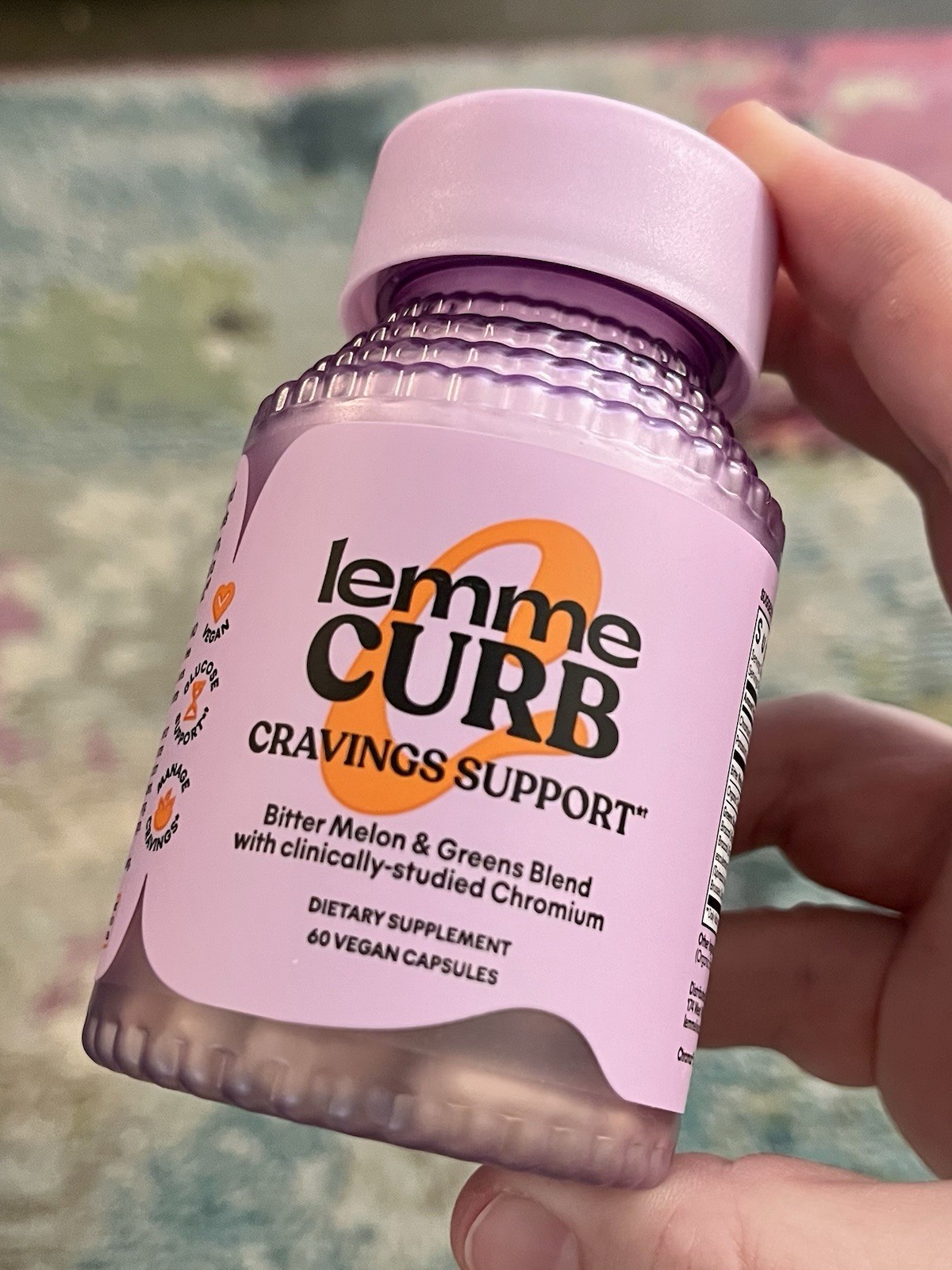 LEMME Curb Capsules Glucose & Cravings Support 60 Count