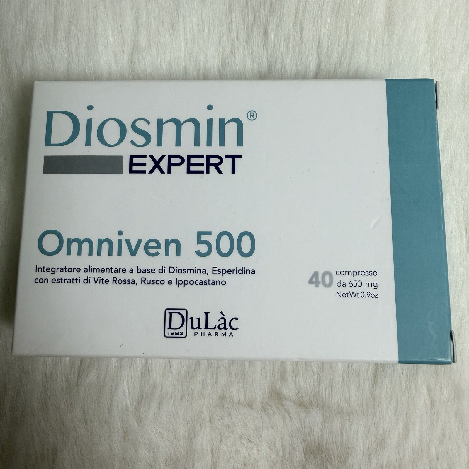 DuLac Pharma Diosmin Expert Omniven 500 Tablets 40 Blood & Circulatory Health