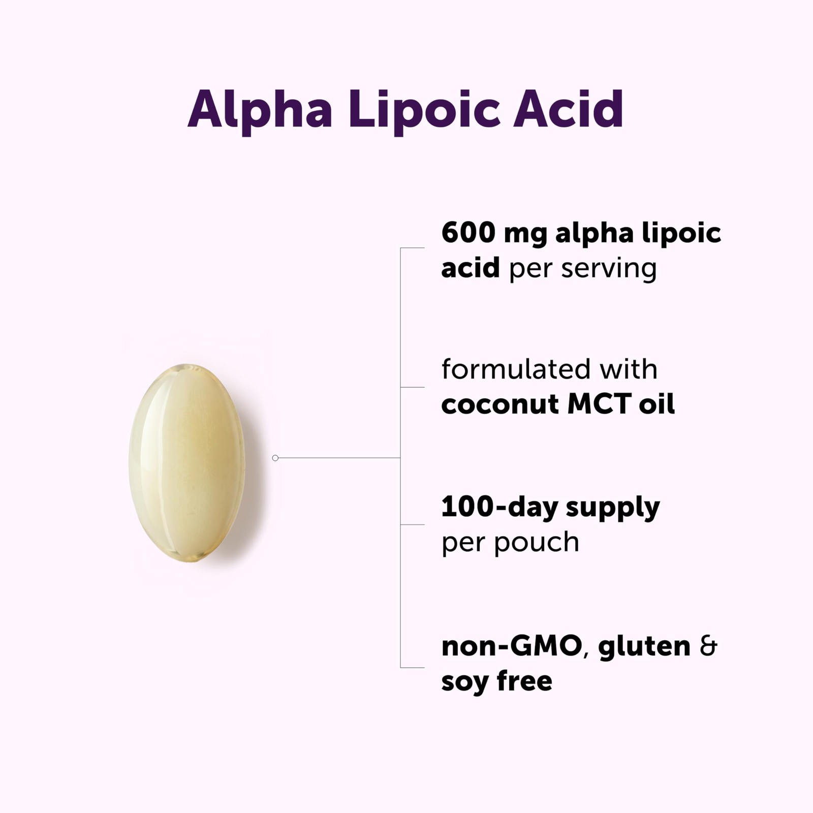 Micro Ingredients Alpha Lipoic Acid 600mg Per Serving, 300 Count (Pack of 1)