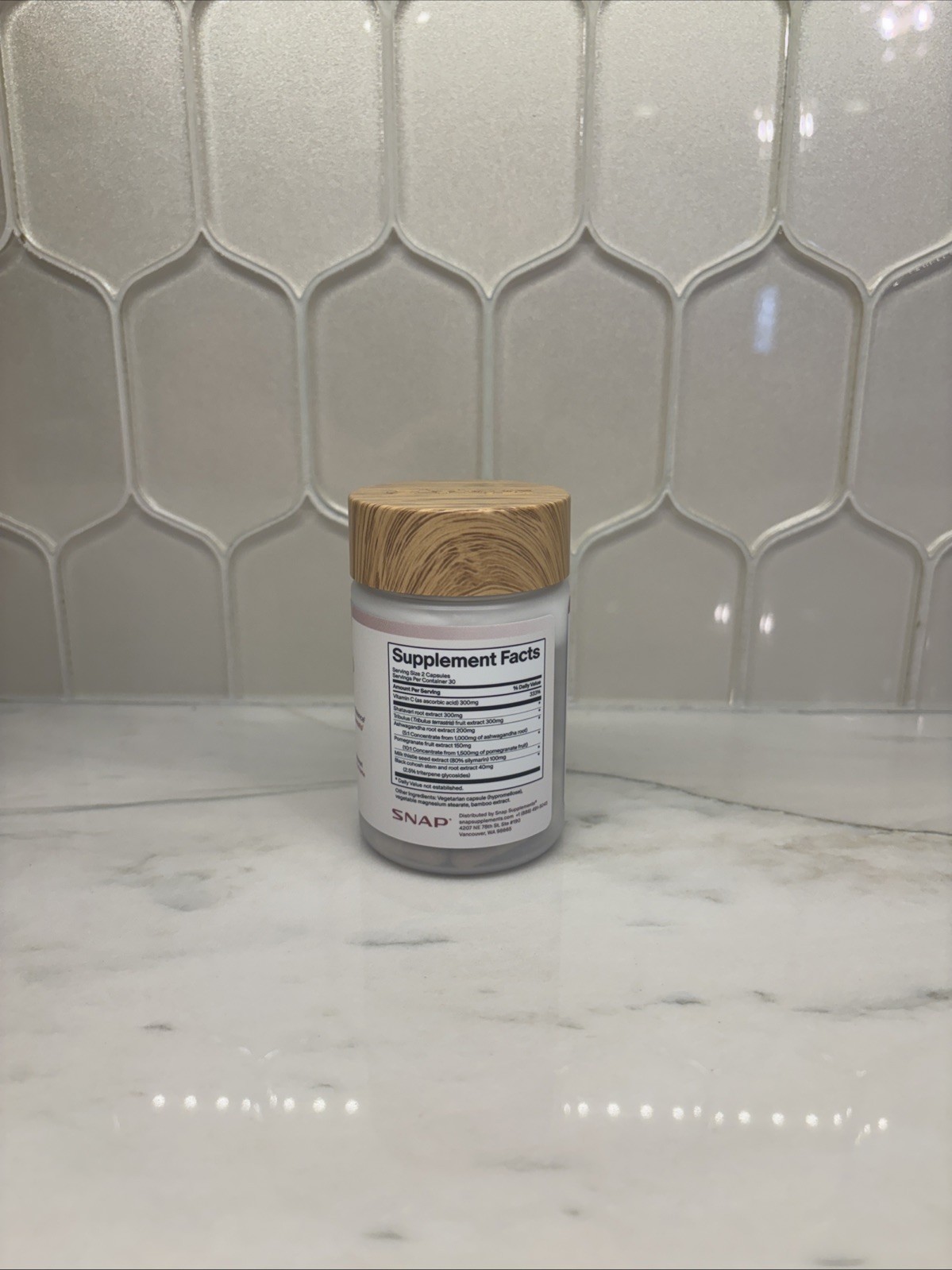 SNAP Perimeno Health Hormone Balance Vegan Gluten-Free 60 Count Exp 05/2029- NEW