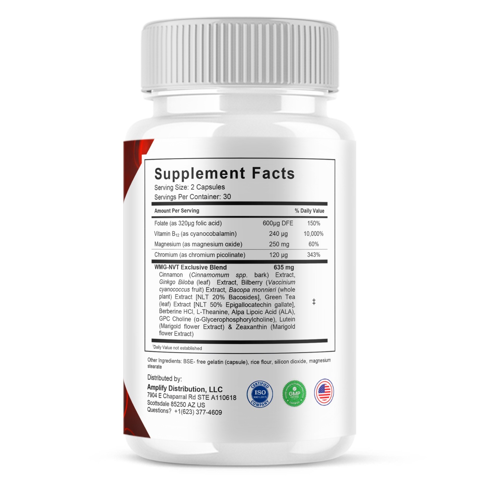 (2 Pack) Gluco Defense 7 Capsules, GlucoDefense7 Daily Formula (120 Capsules)