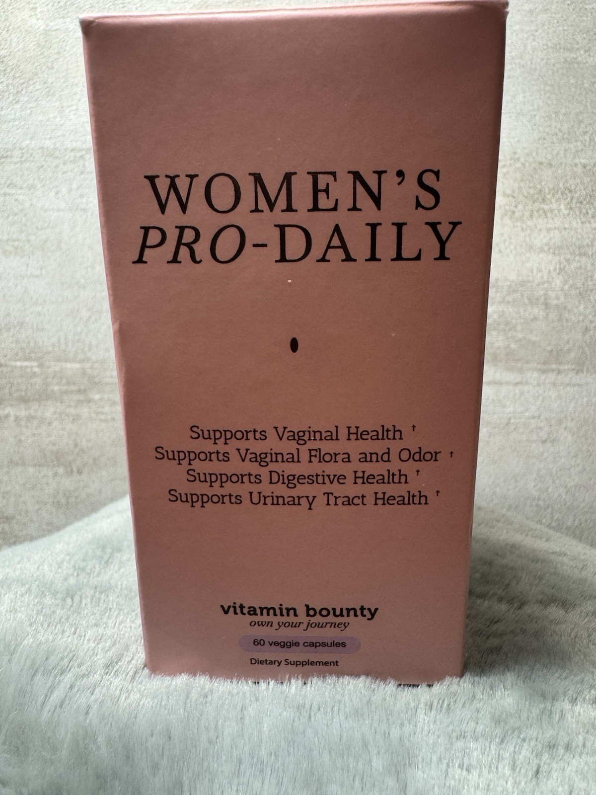 Vitamin Bounty Women’s Pro-Daily Probiotic 60 Capsules Exp 11/2027