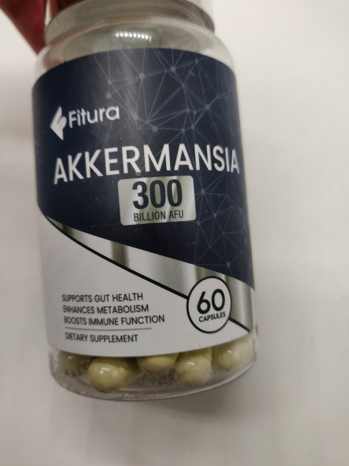 Fitura Akkermansia 300 Billion AFU Probiotic Gut Health 60 Capsules EXP 10/2026