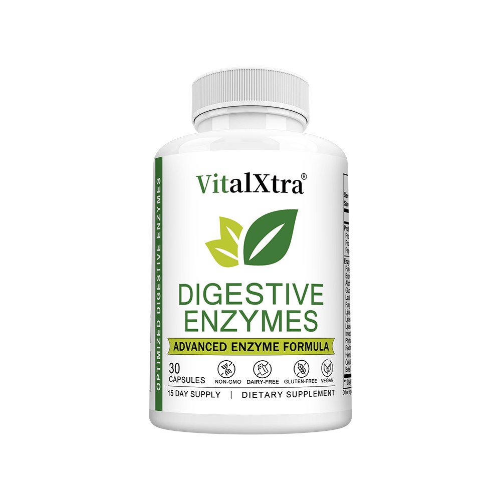 Advanced Digestive Enzyme Supplement-18 Enzymes to Reduce Bloating,Gas&Digestion