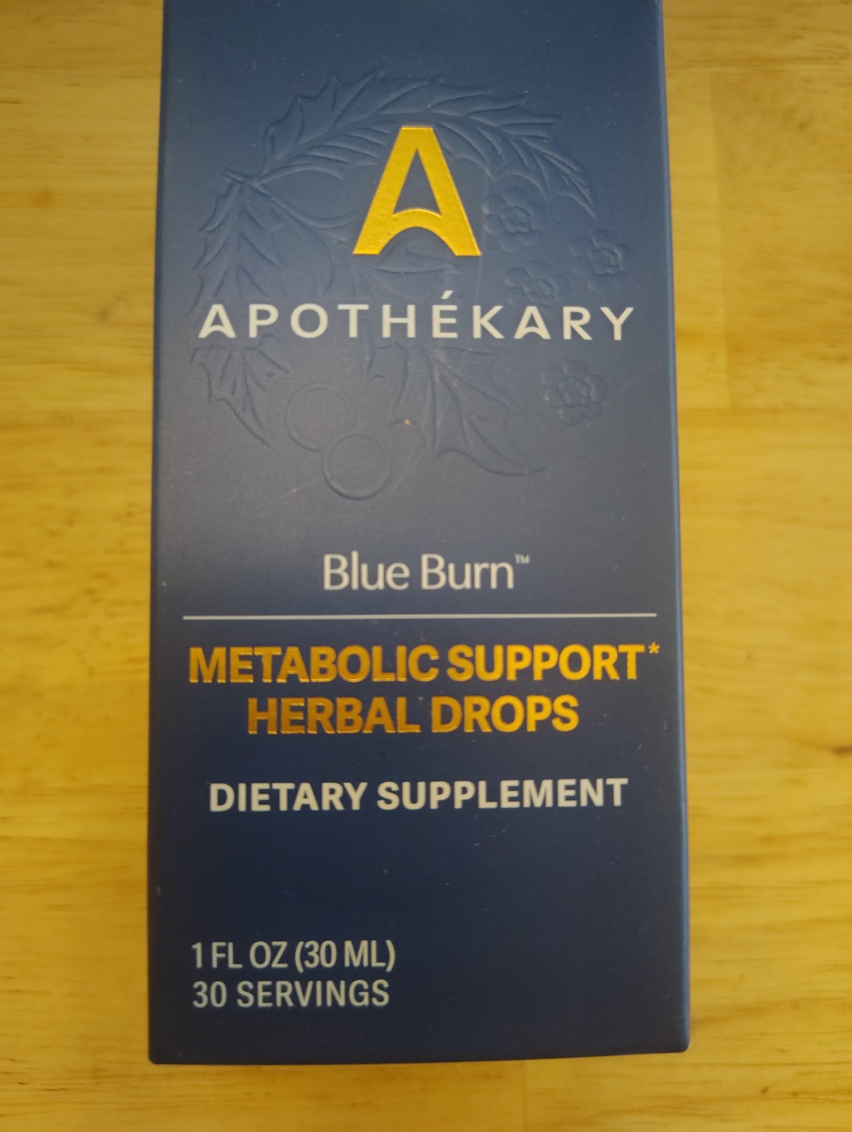 Apothékary Blue Burn – Weight Management Liquid Drops – 1 Fl Oz (30 Servings)