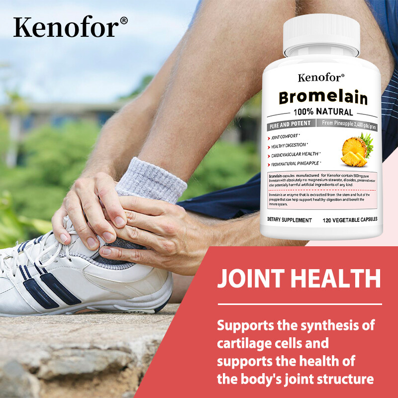Bromoelain Supplement – Balance Blood Circulation 30 To 120 Caps