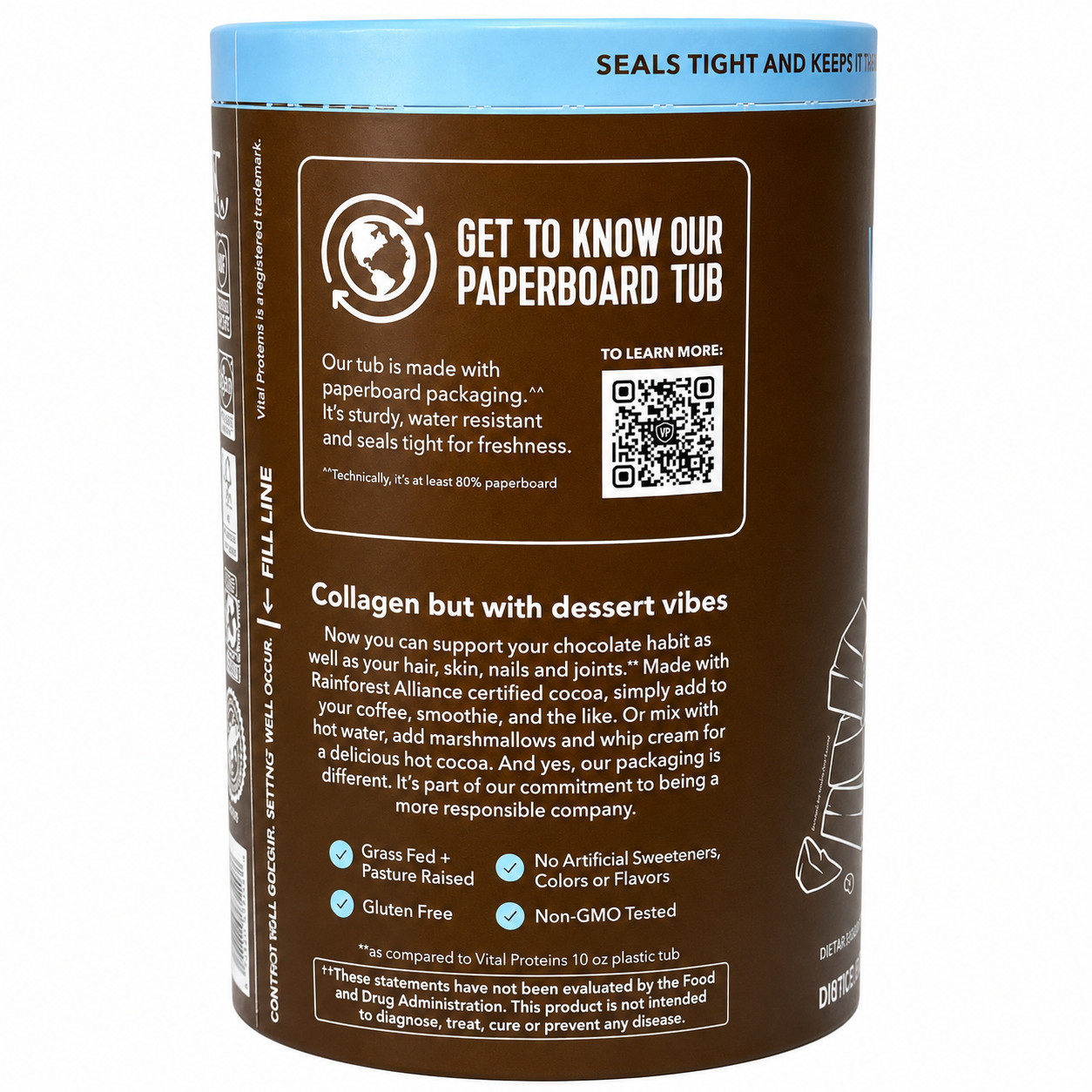 (3) Vital Proteins Collagen Peptides Chocolate Flavor Exp. 9-24-2027 13.5oz