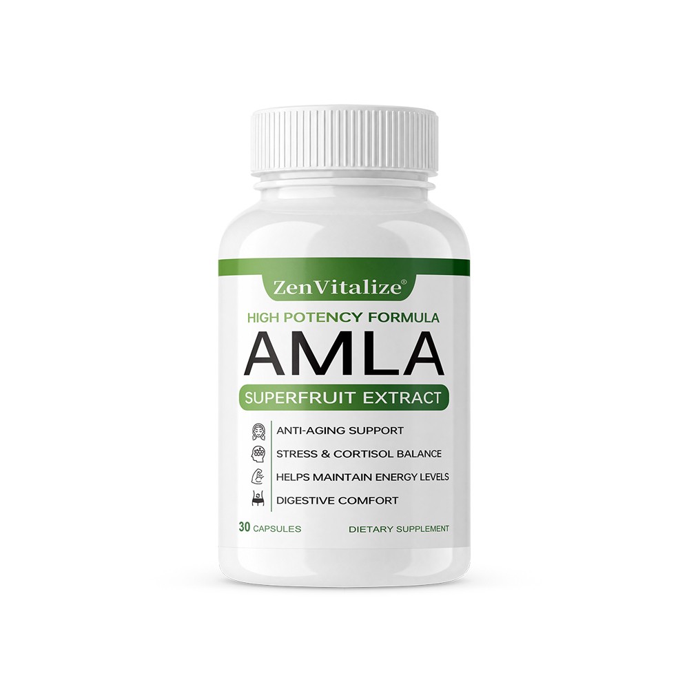 Amla Caps 1000mg,Antioxidant for Anti-Aging,Stress,Energy & Digestive,30~120Caps