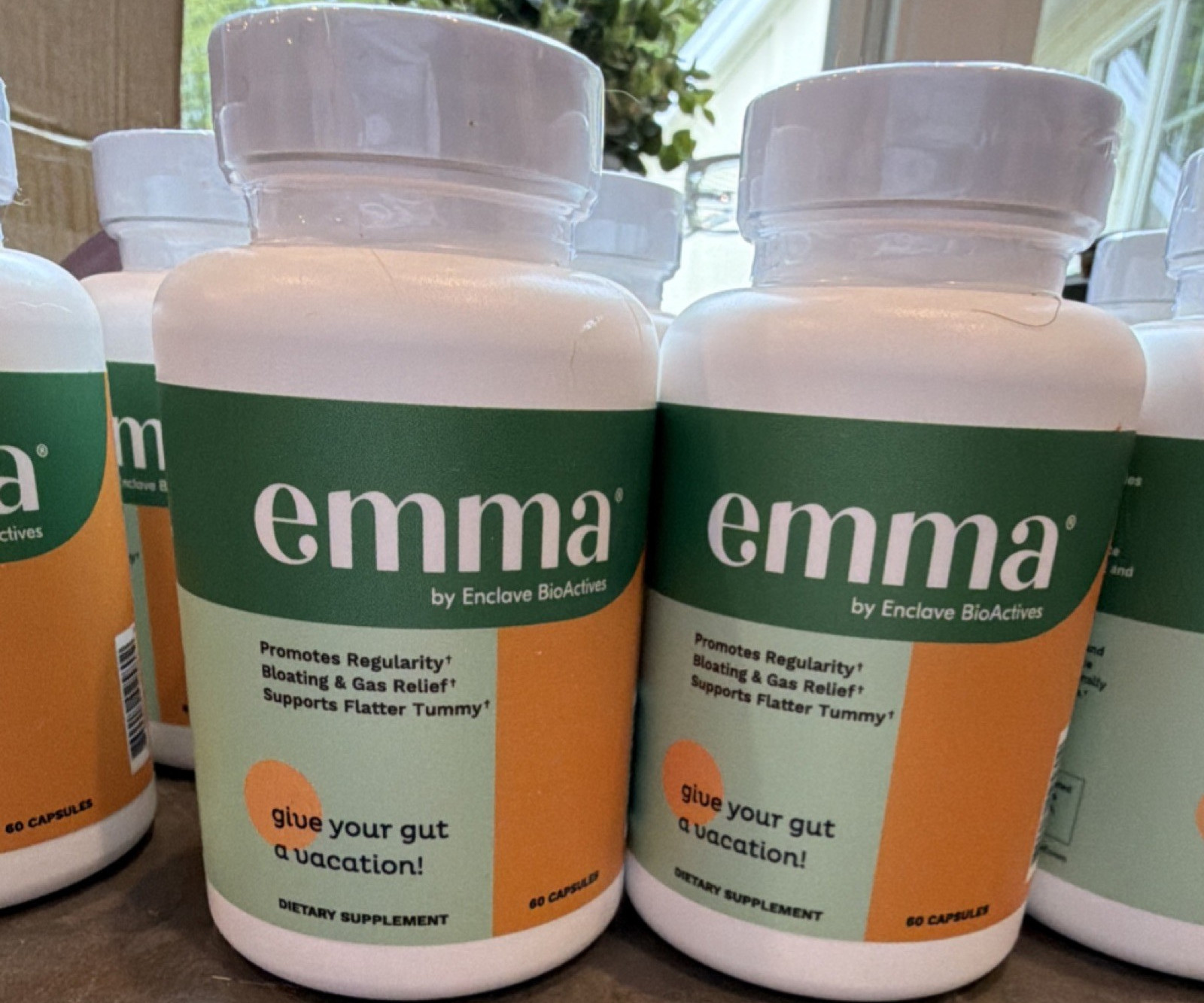 emma by Enclave BioActives Digestive Support Gas Relief 60 Capsules