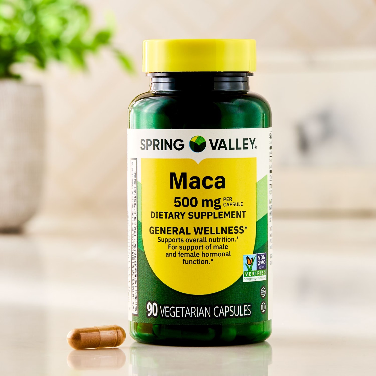 Spring Valley Maca Dietary Supplement – 500 mg – 90 count