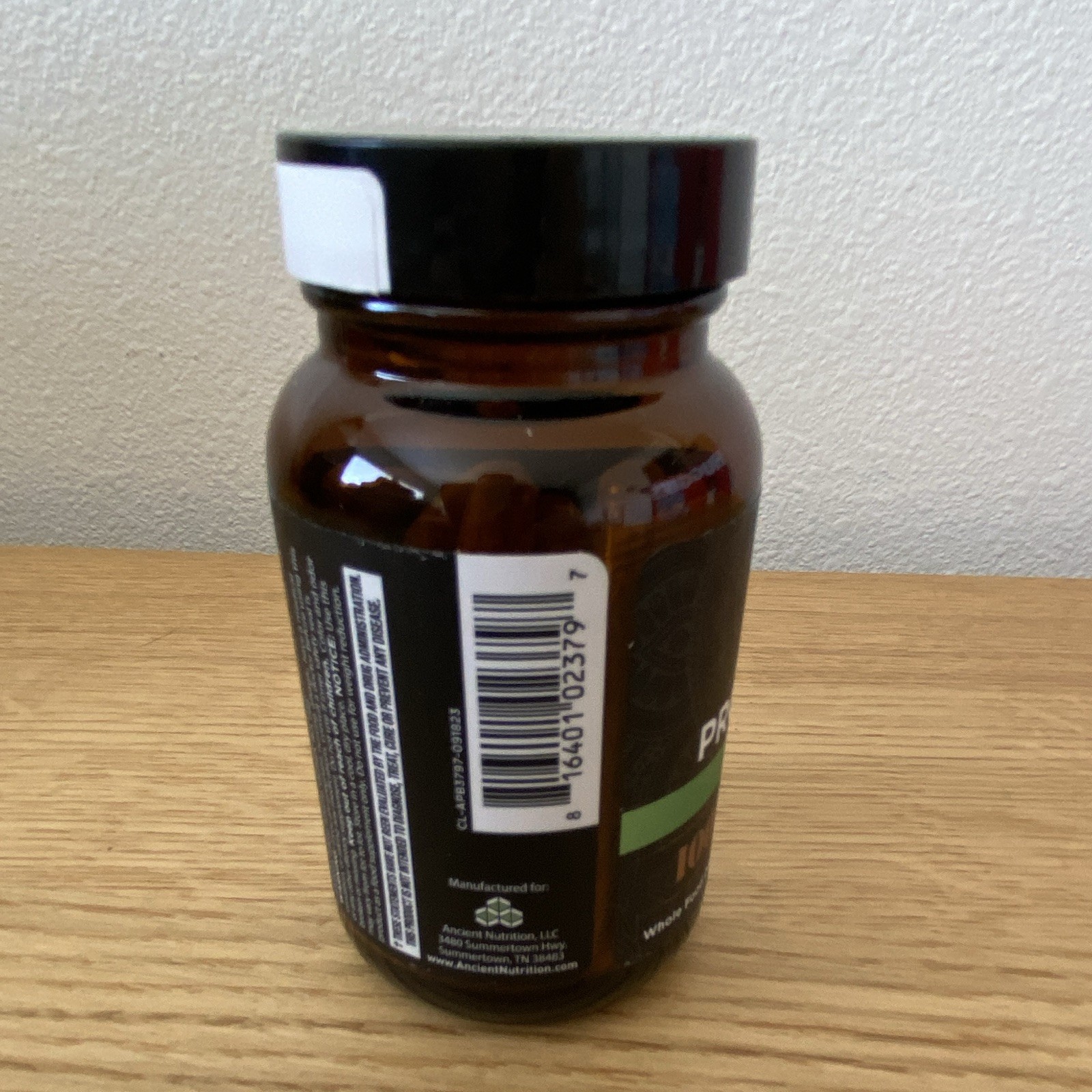 Ancient Nutrition Ancient Probiotics Ultimate 100B CFU 60 Caps Exp 03/2027