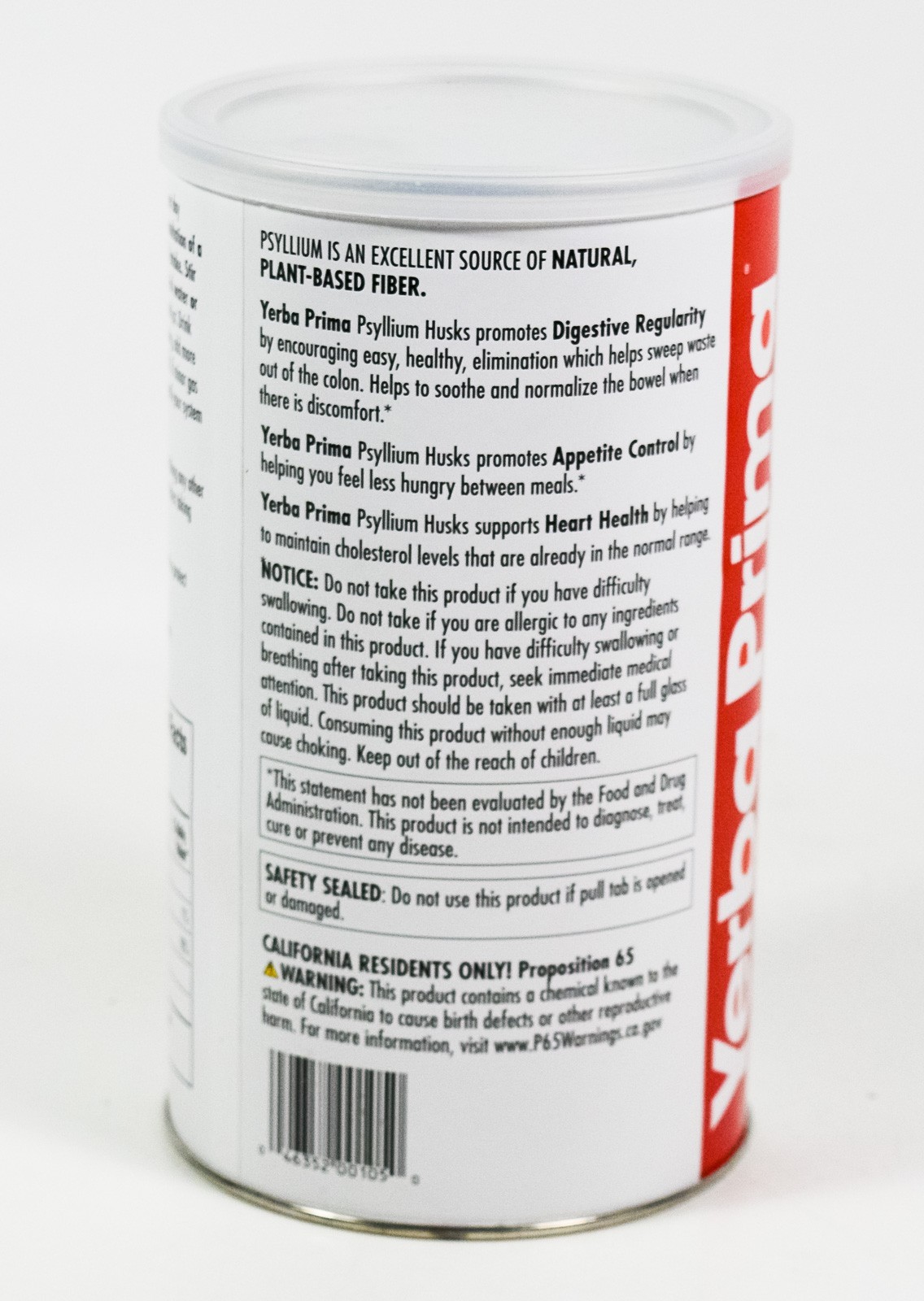 2 Yerba Prima Psyllium Whole Husks COLON CLEANSER 12oz Fiber Powder 11/2027+