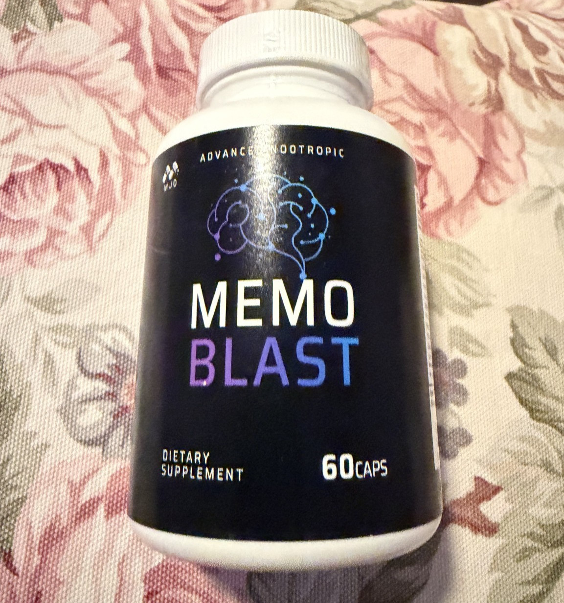 Memo Blast ~ MemoBlast Advanced Nootropic Dietary Supplement 60 Capsules 1Bottle
