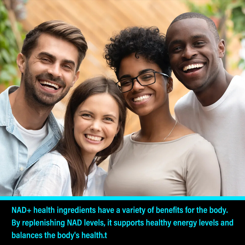 NAD+ Resveratrol Capsules, Boosts Energy Levels And Brain Function