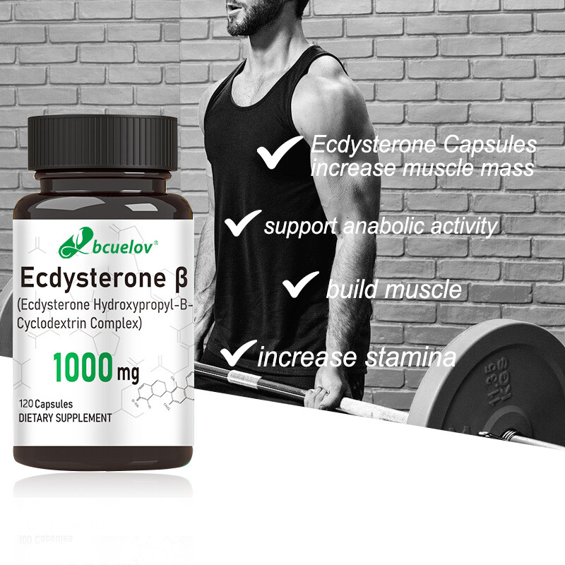 Ecdysterone (20-Hydroxyecdysone) 99% HPLC! 🔥 30 To 120 Capsules
