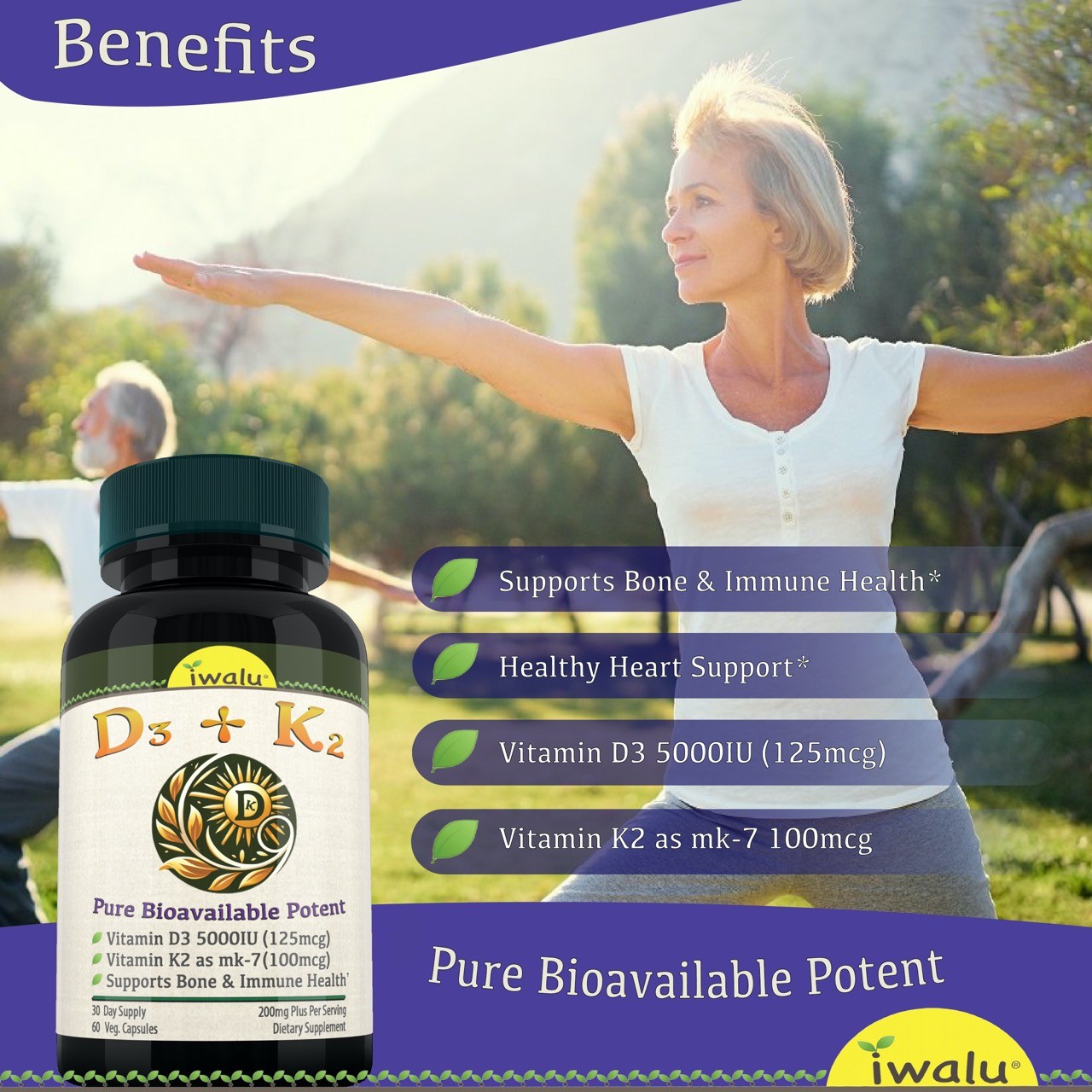 Best Vitamin D 25 Hydroxy Calciferol, iwalu (Official) *FREE SHIPPING Same Day