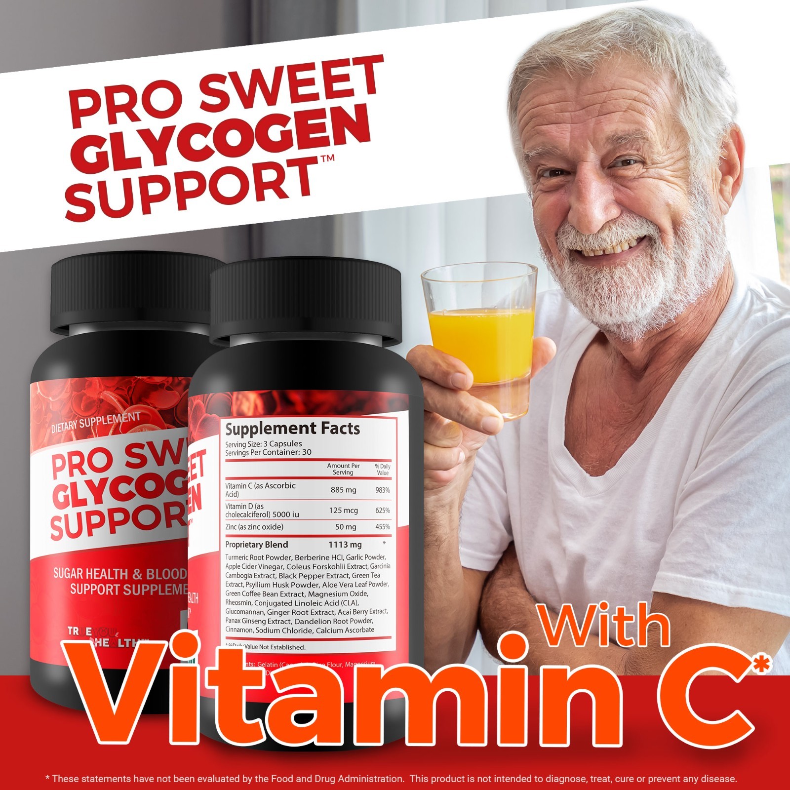 Pro Sweet Glycogen Support – Our Best Sweet Blood Support Supplement
