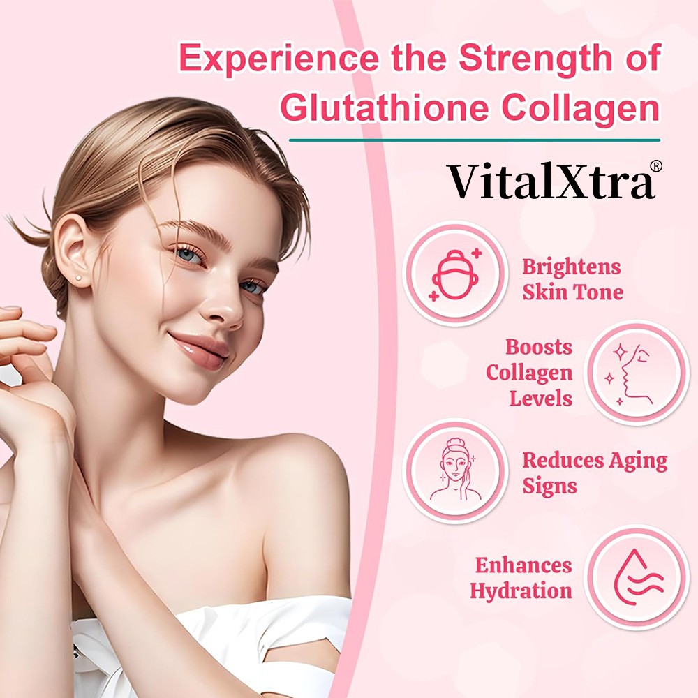 L-Glutathione with Collagen, ALA Skin Brightening&Antioxidant Formula 30~120CT