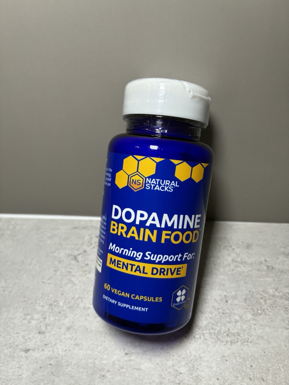 Natural Stracks Dopamine Brain Suplement Promete. Mental Drive,clarity & Focus