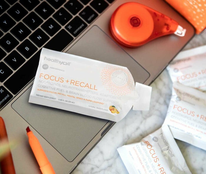 Healthycell Focus + Recall, 30 Packets – EXP: 6/2024