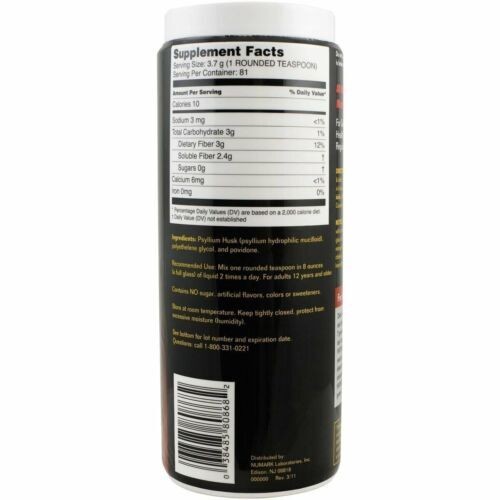 Hydrocil Instant Dietary Fiber Supplement Digestive Regularity Sugar Free 10.6oz