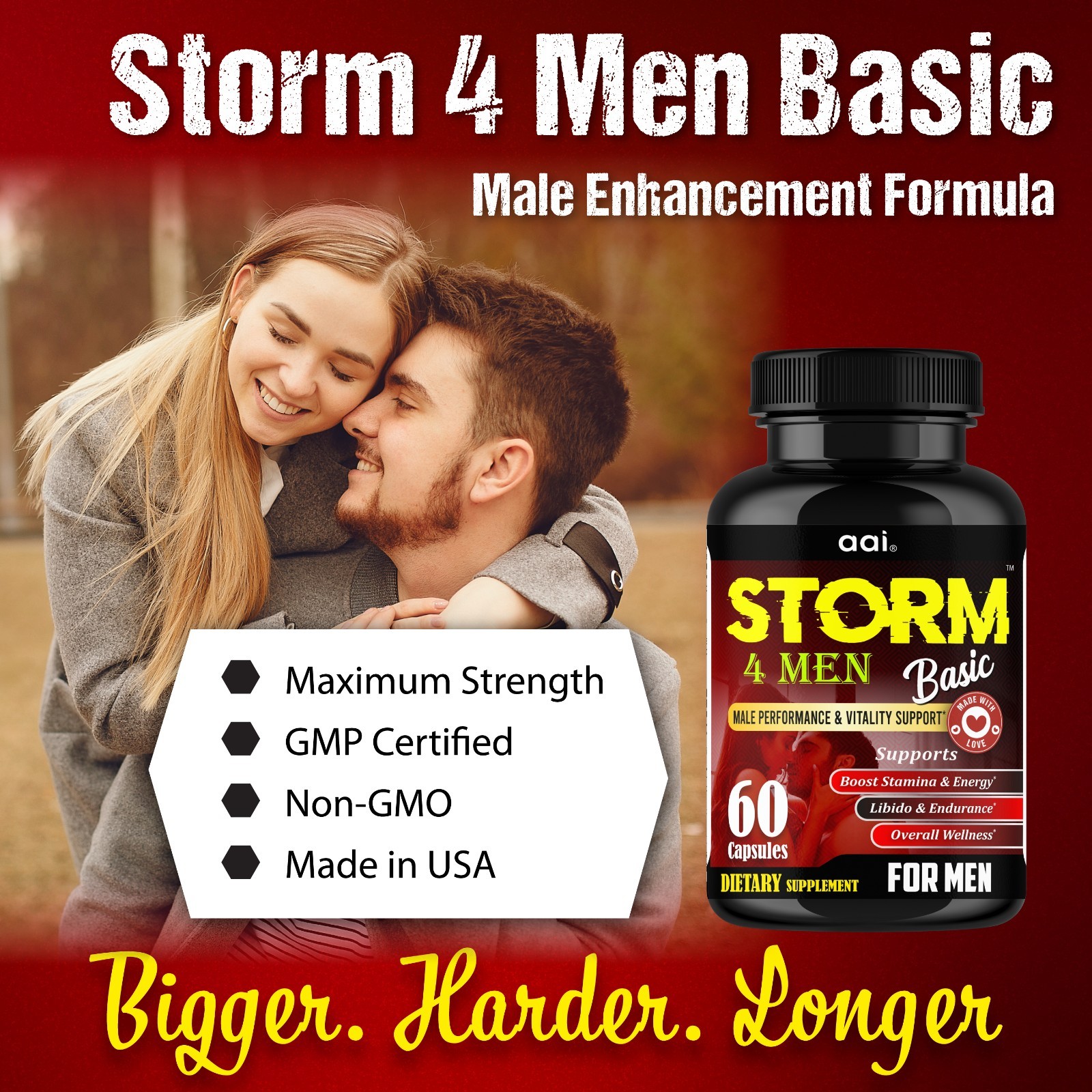 Extra Performance Support Supplement Enhancement, Men Testosterone Booster 17/12