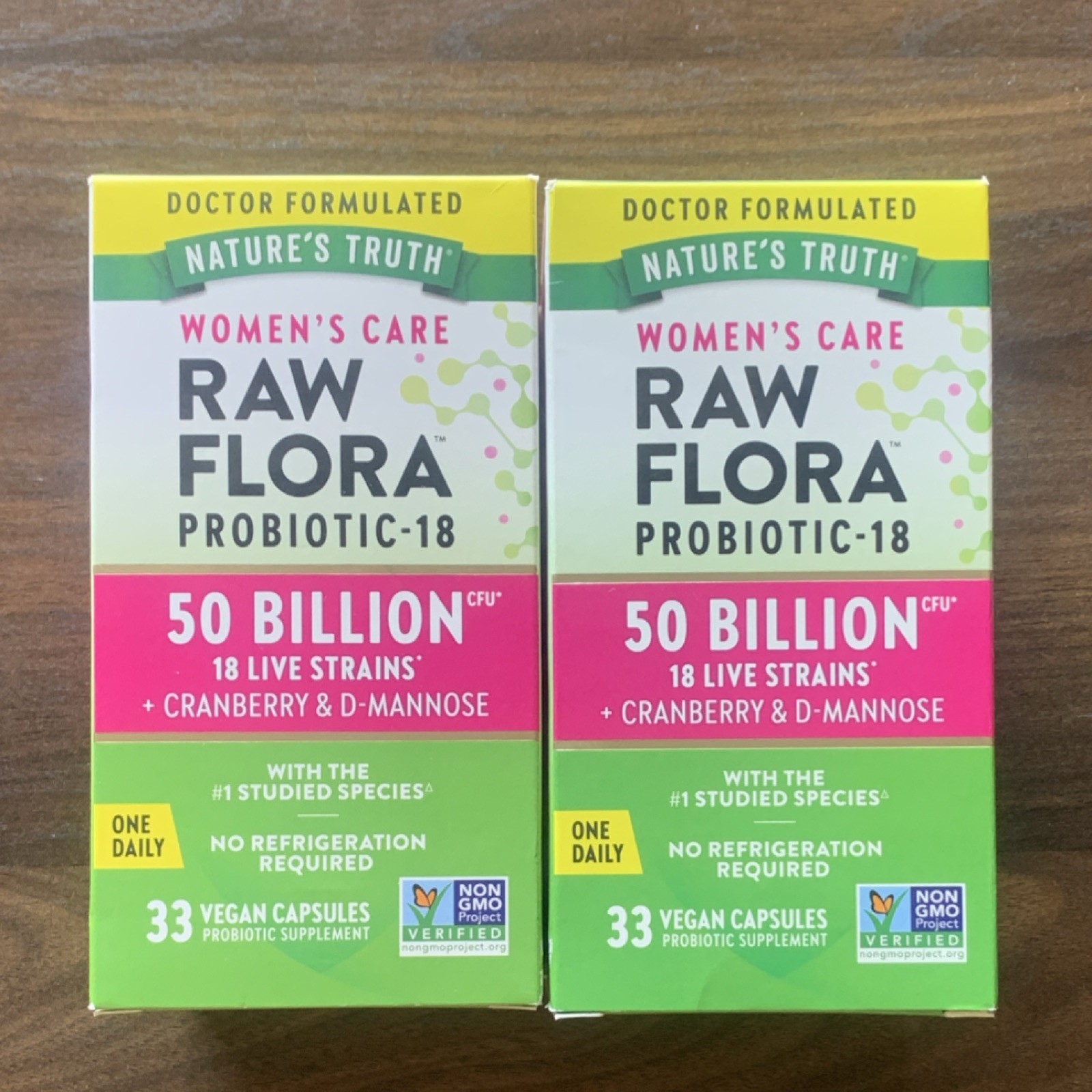 Nature’s Truth Women’s Raw Flora Probiotic-18 50 Billion 33 Caps Exp 2027 (2)