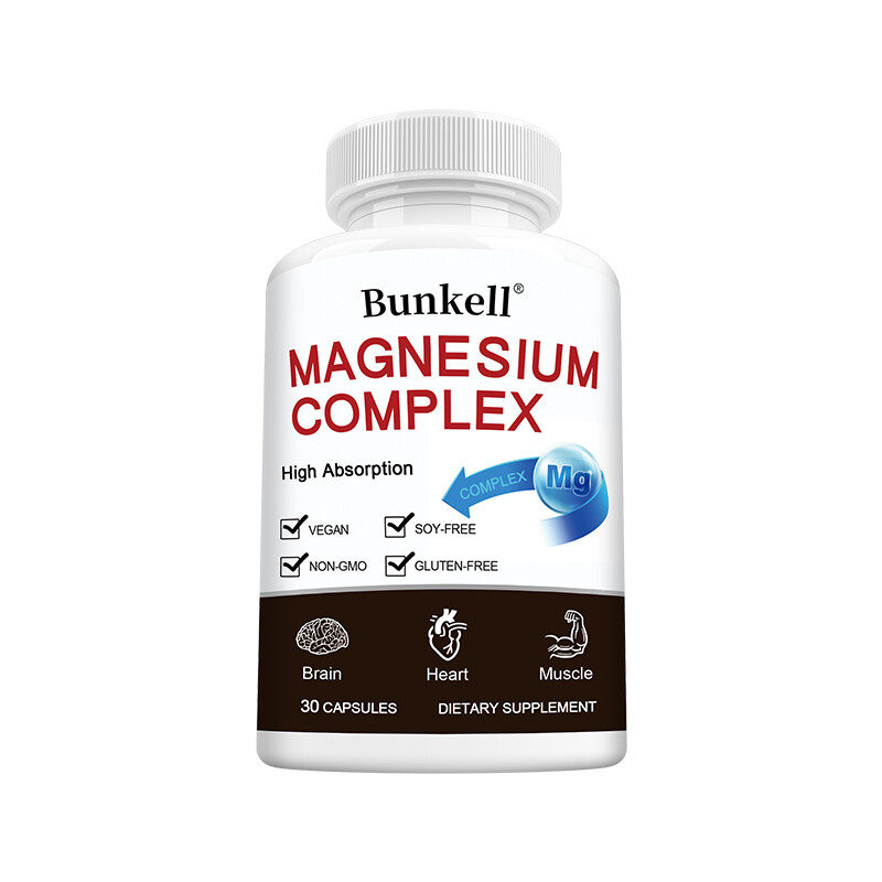 Magnesium Complex High Absorption Supplement Magnesium Glycinate Citrate Malate